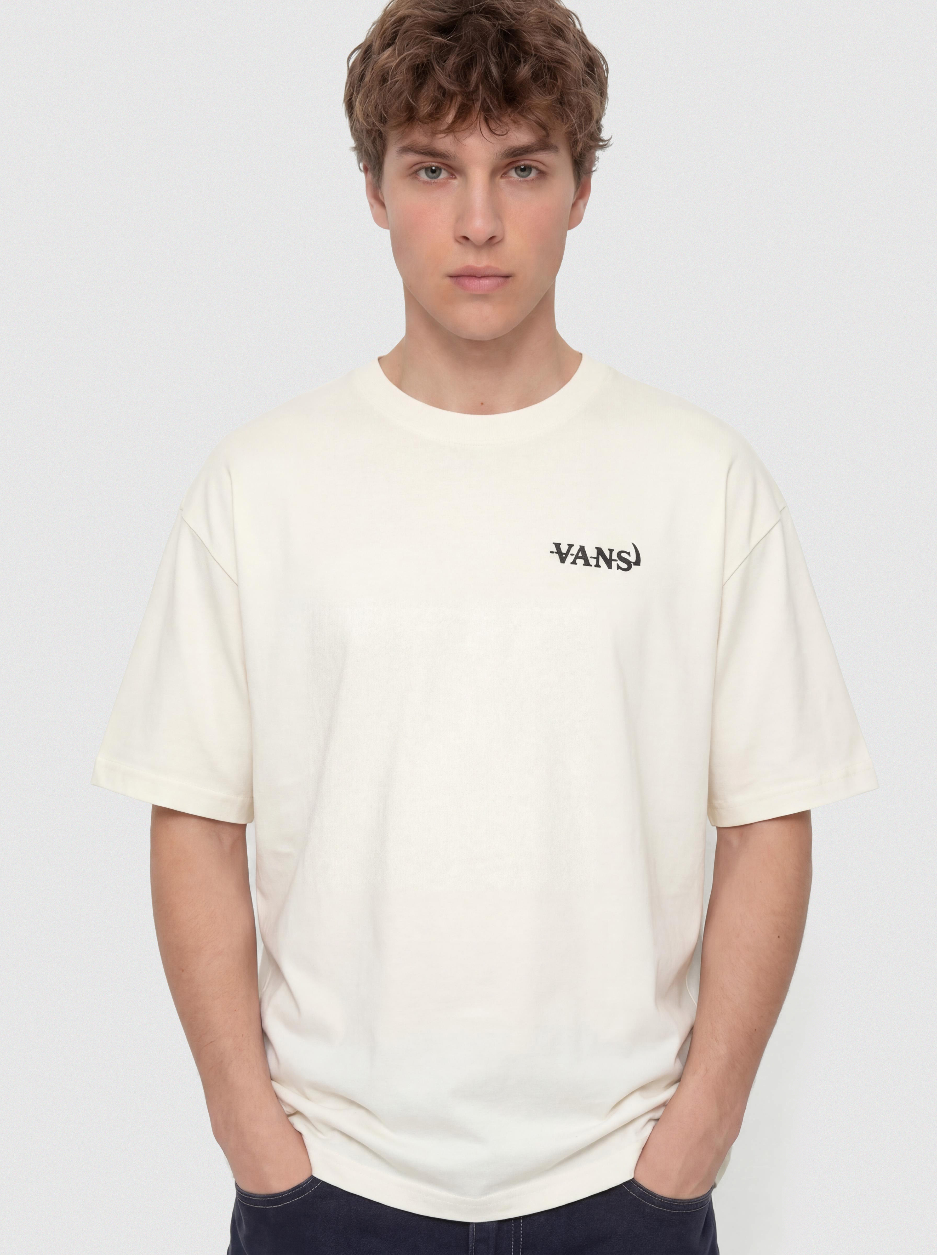 Vans All & Nought Loose T-Shirt (egret)