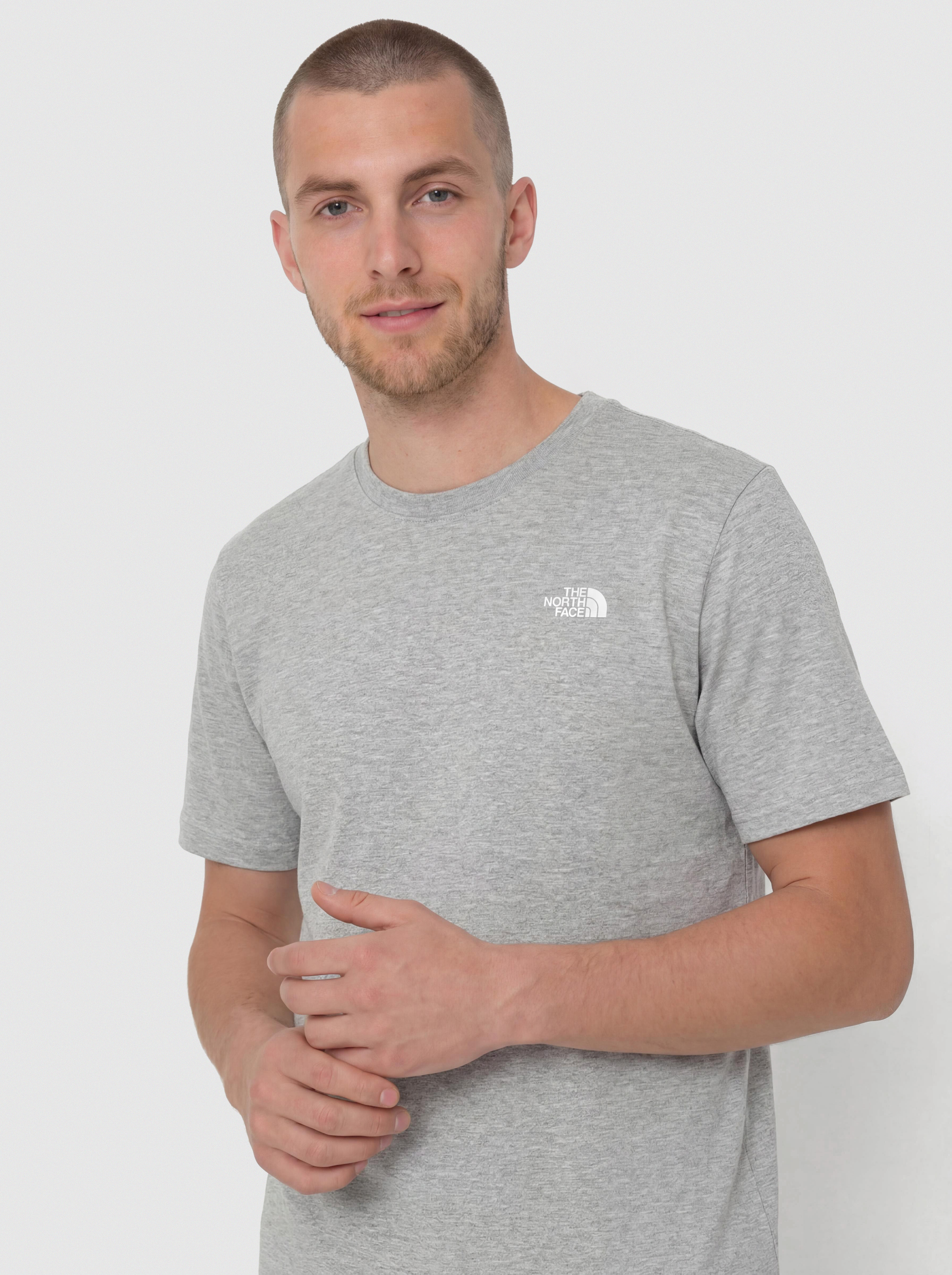 The North Face Evolution Simple Dome T-Shirt (tnf pale grey h)