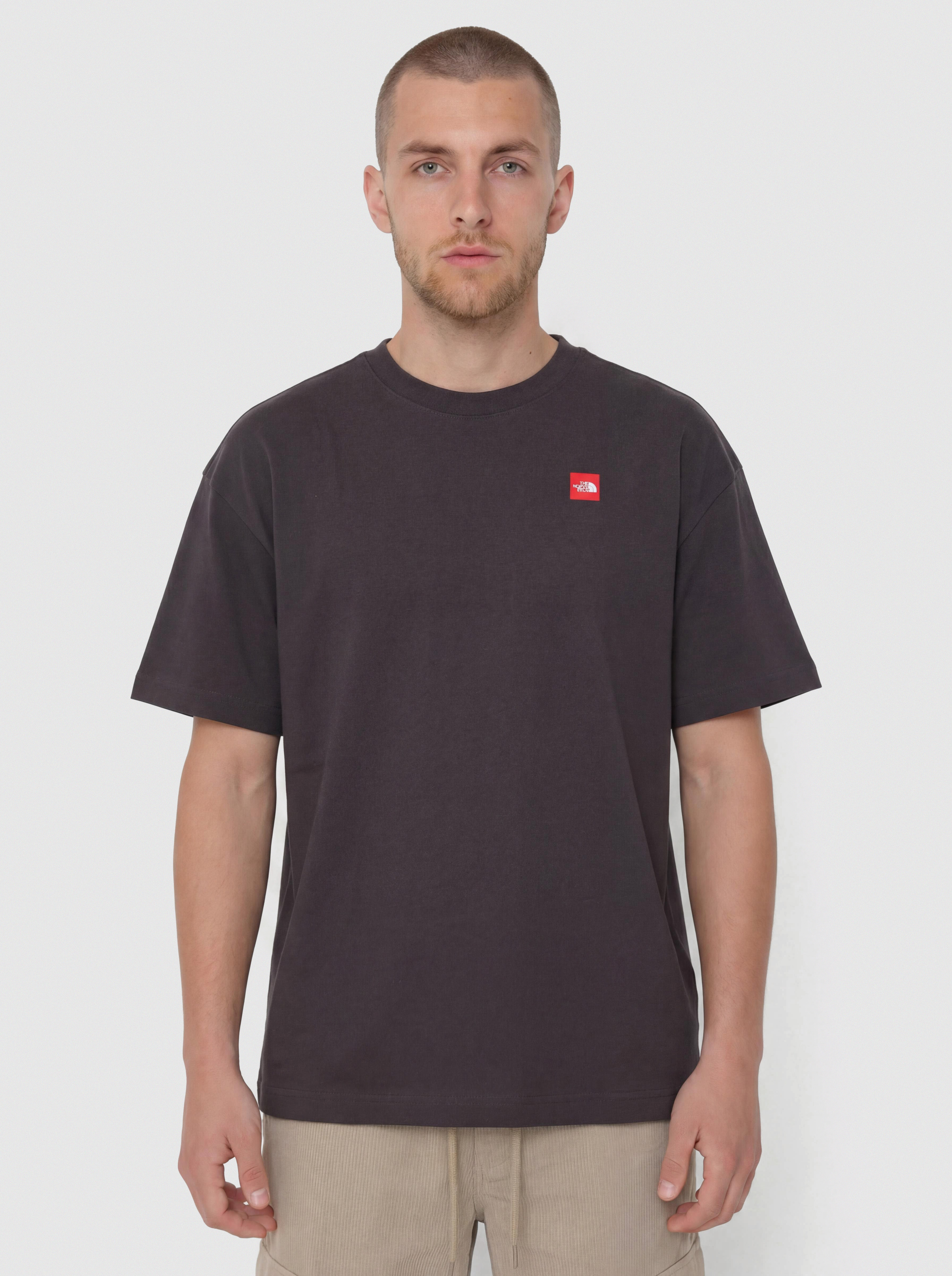The North Face T-Shirt Tnf Red Box (obsidian)