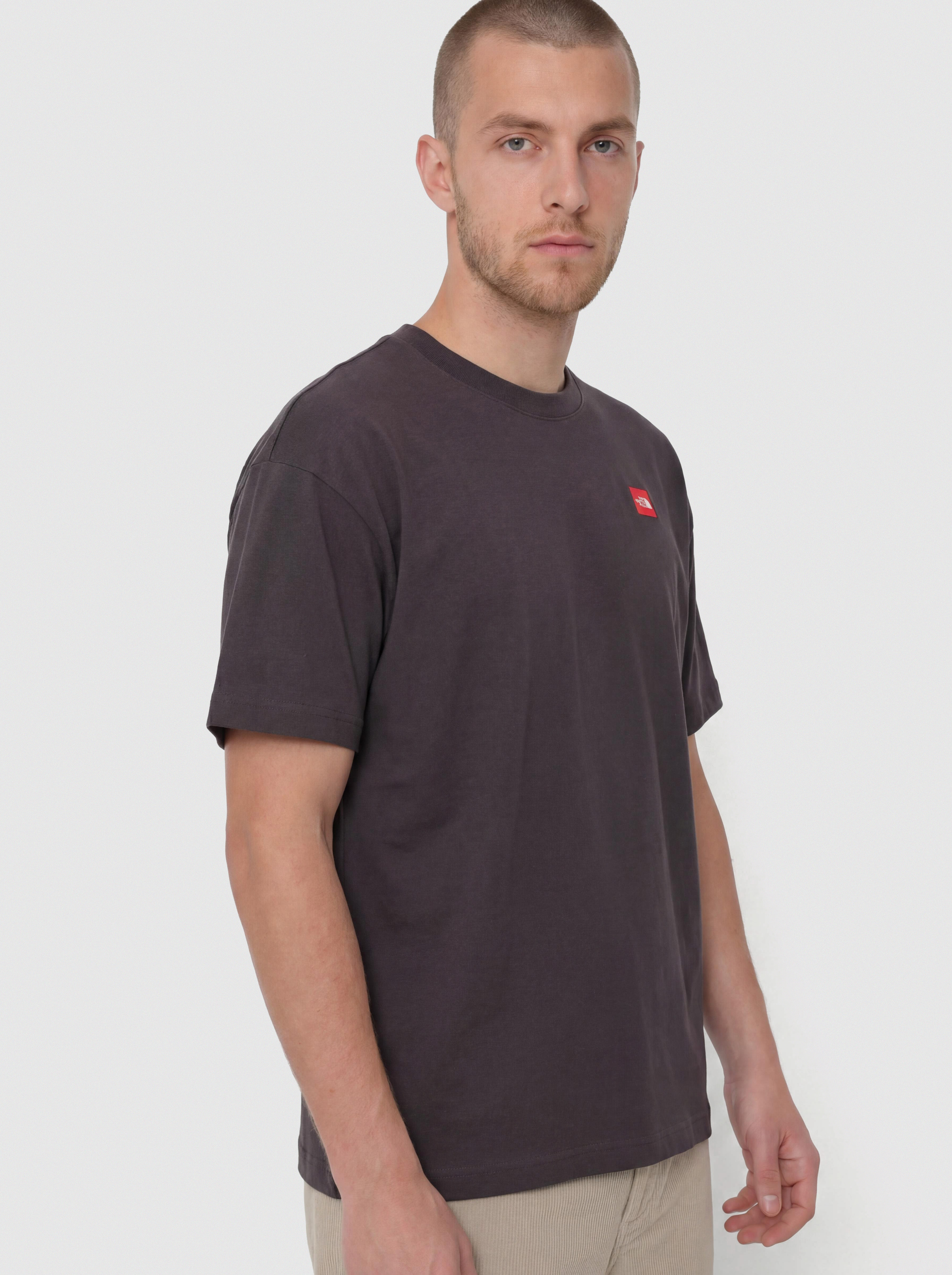 The North Face T-Shirt Tnf Red Box (obsidian)