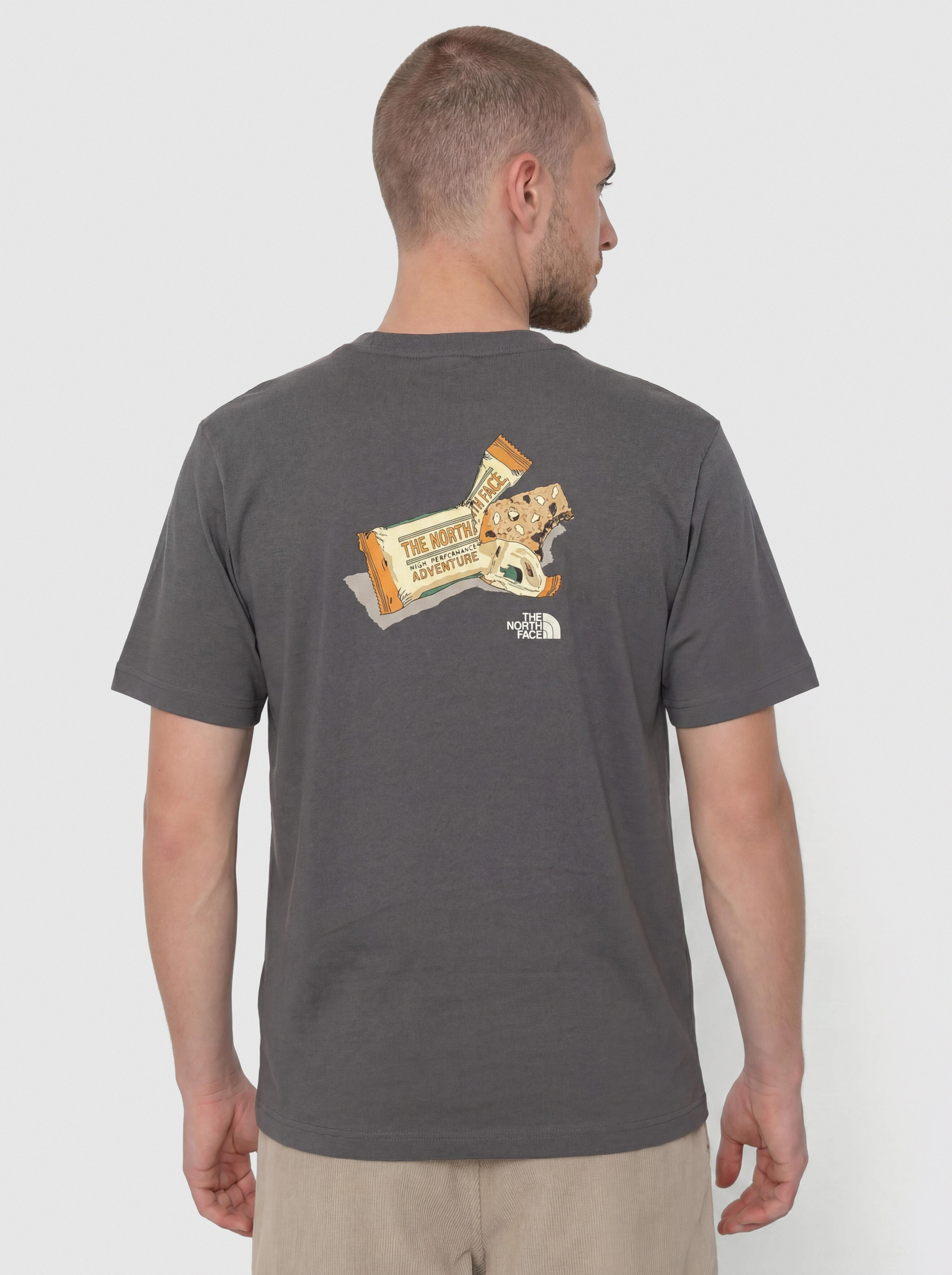 The North Face Tnf Snack Relaxed T-Shirt (anthracite grey)