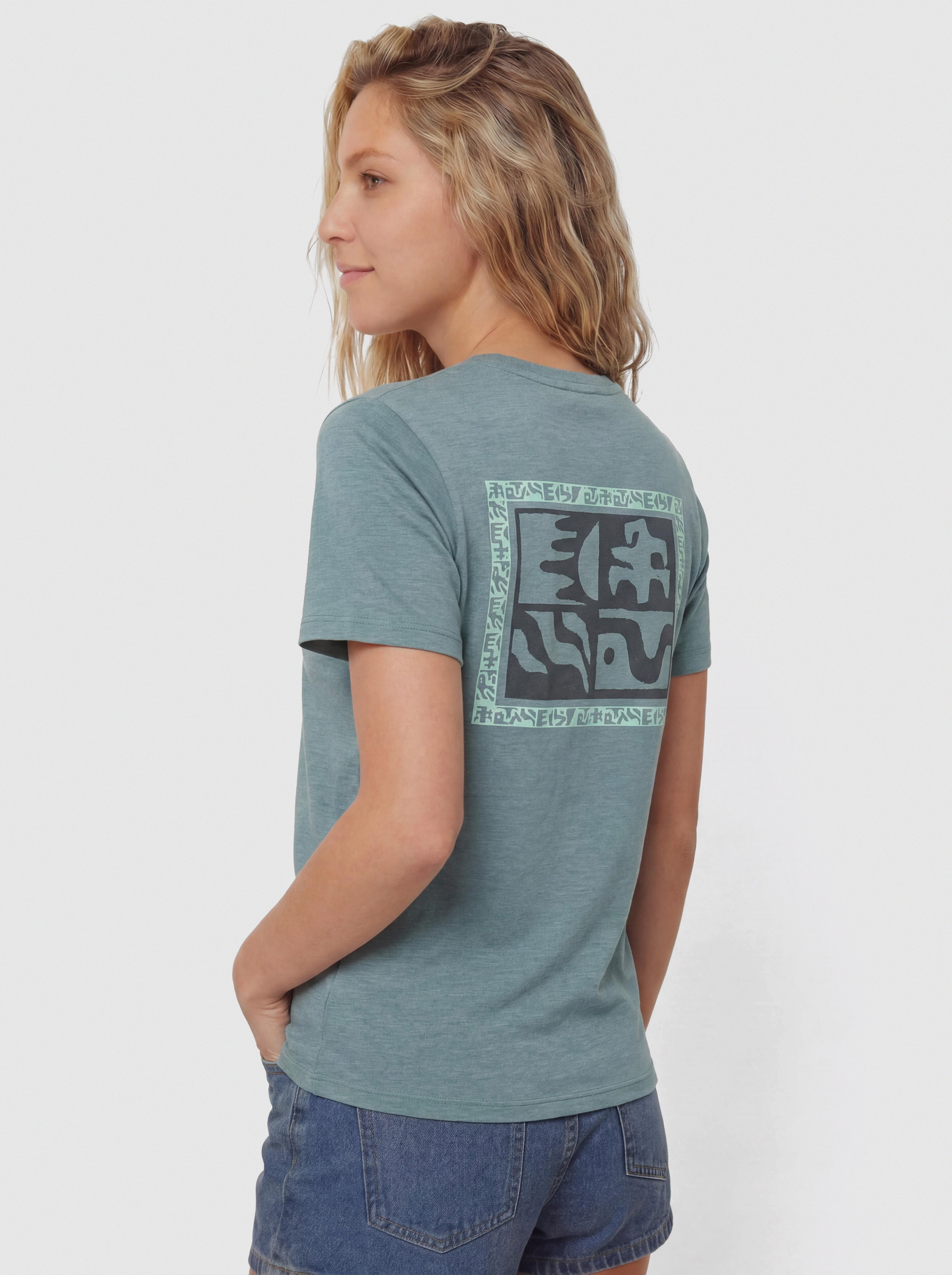 Patagonia T-Shirt Capilene Cool Mother Rays Wmn (blue sage/light blue sage)