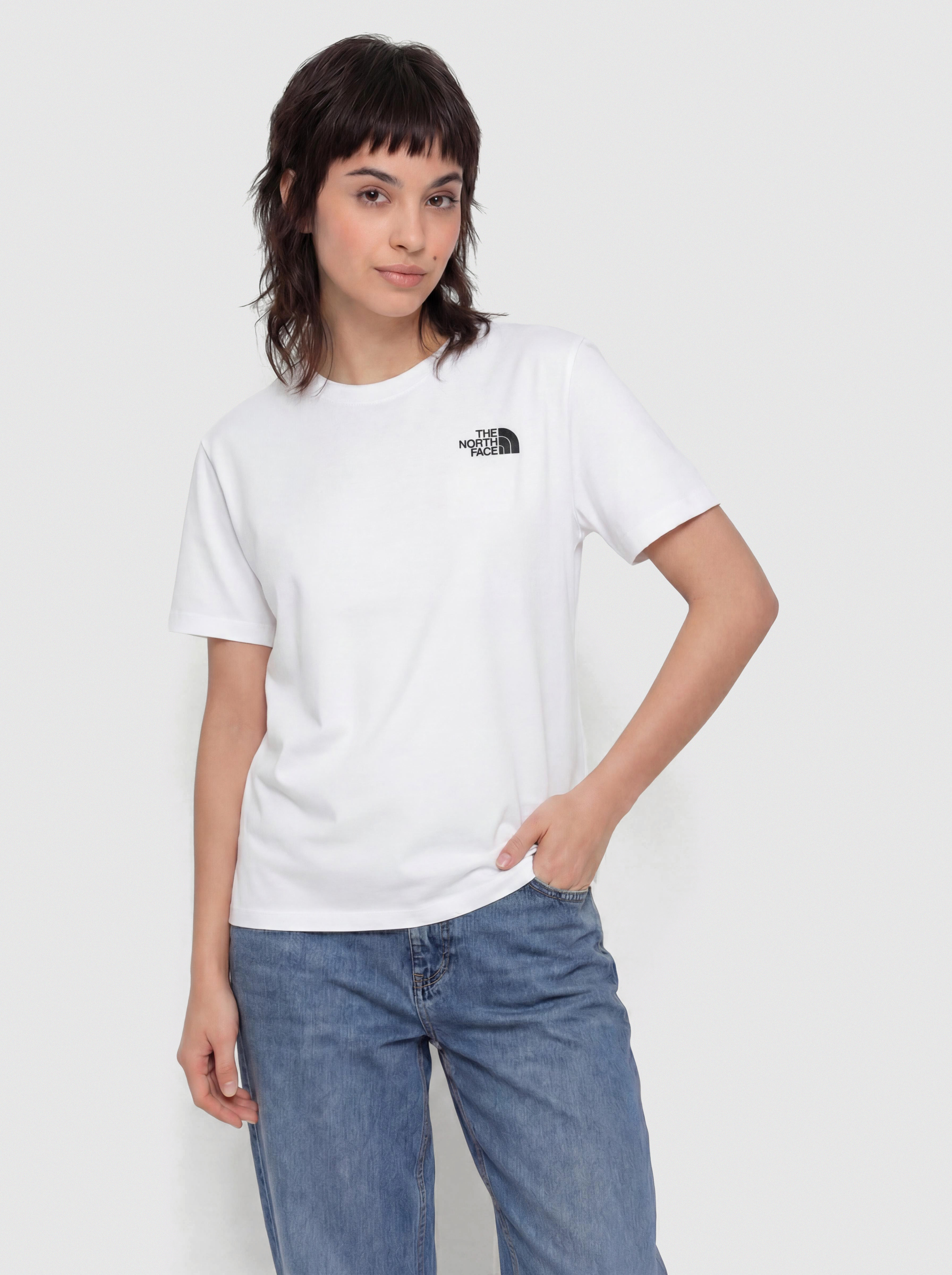 The North Face T-Shirt Essential Oversize Wmn (tnf white)