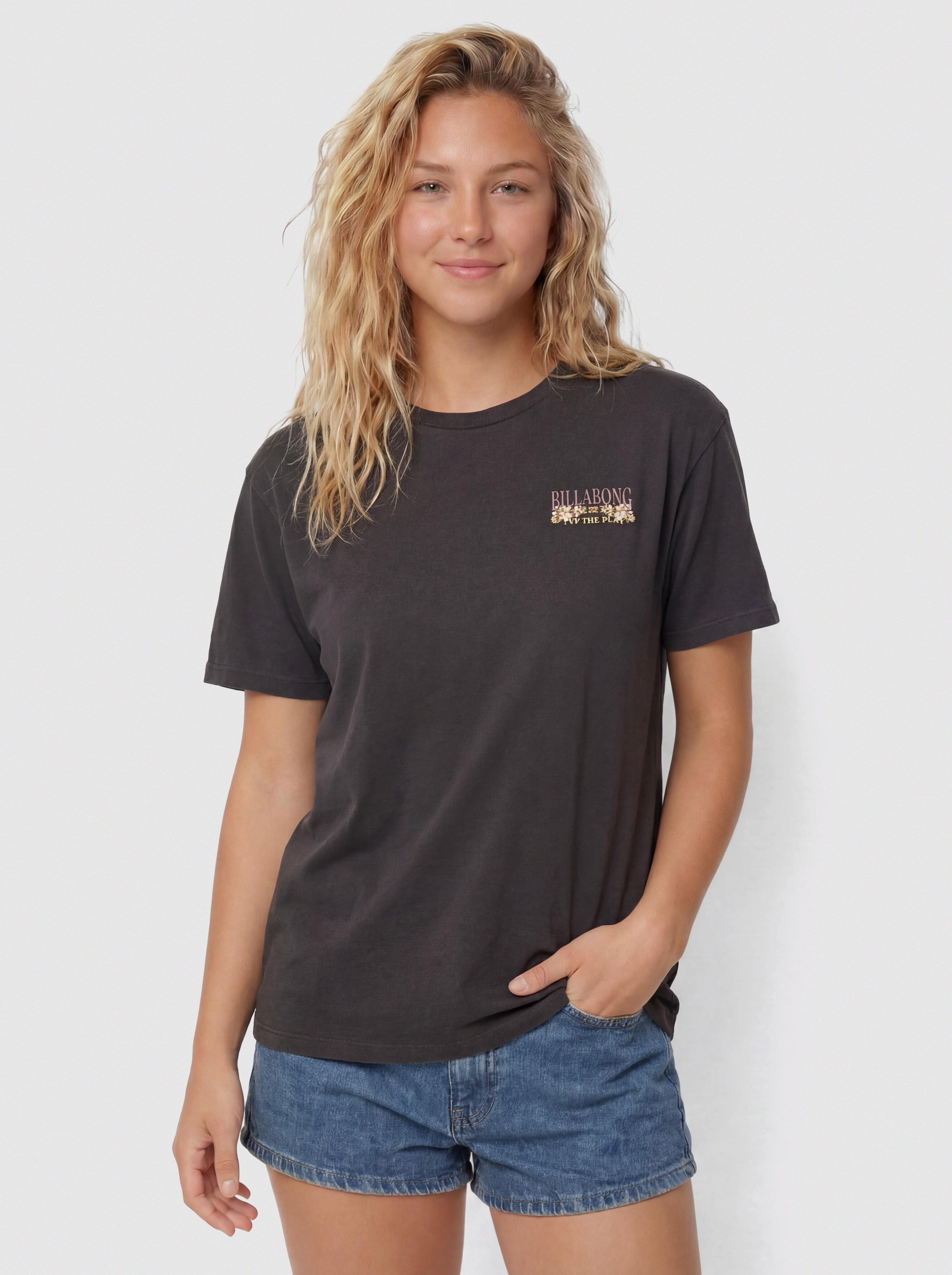 Billabong Floral Rocker Wmn T-Shirt (off black)