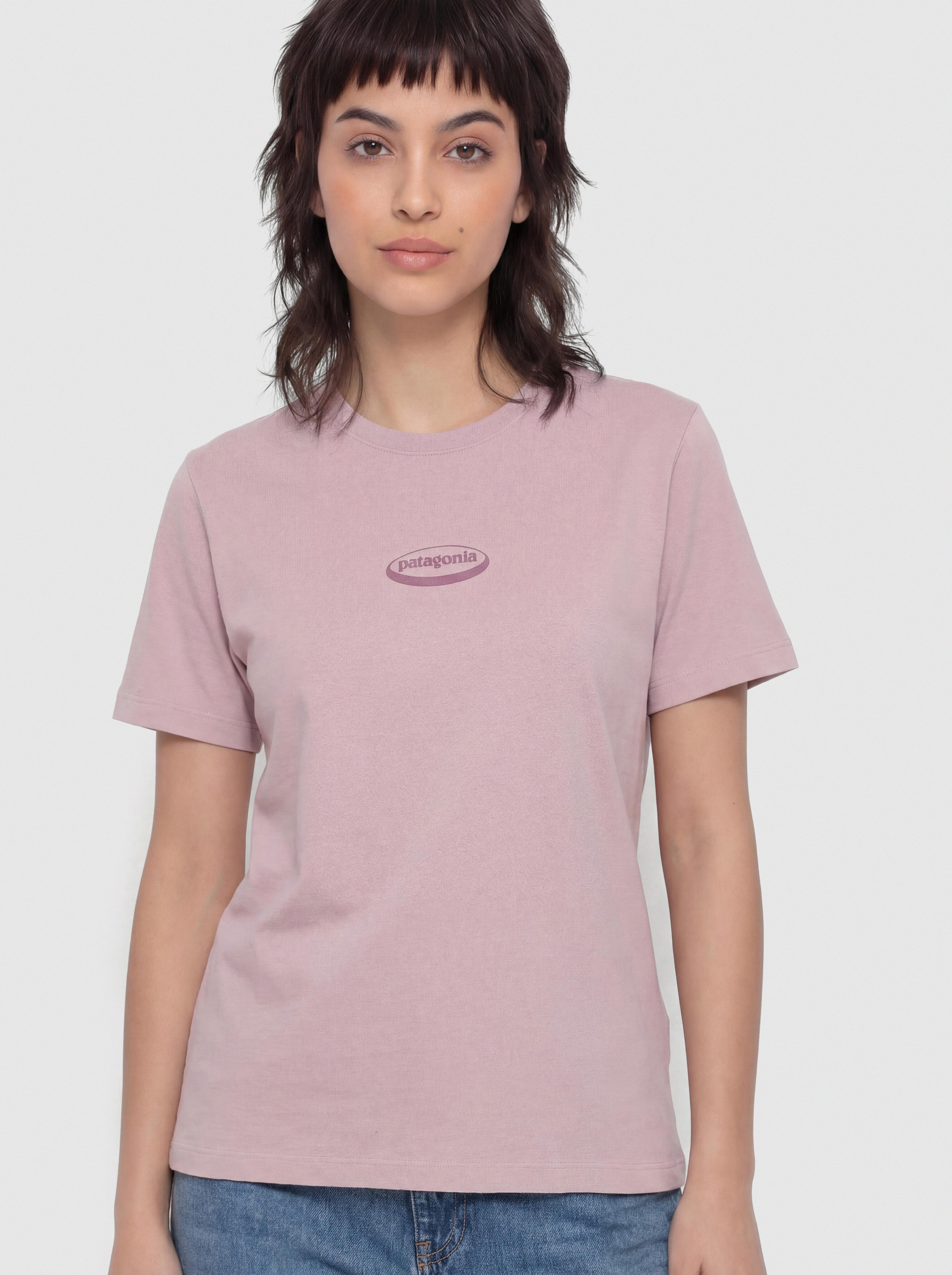 Patagonia T-Shirt 95 Oval Logo Oversized Wmn (quiet violet)