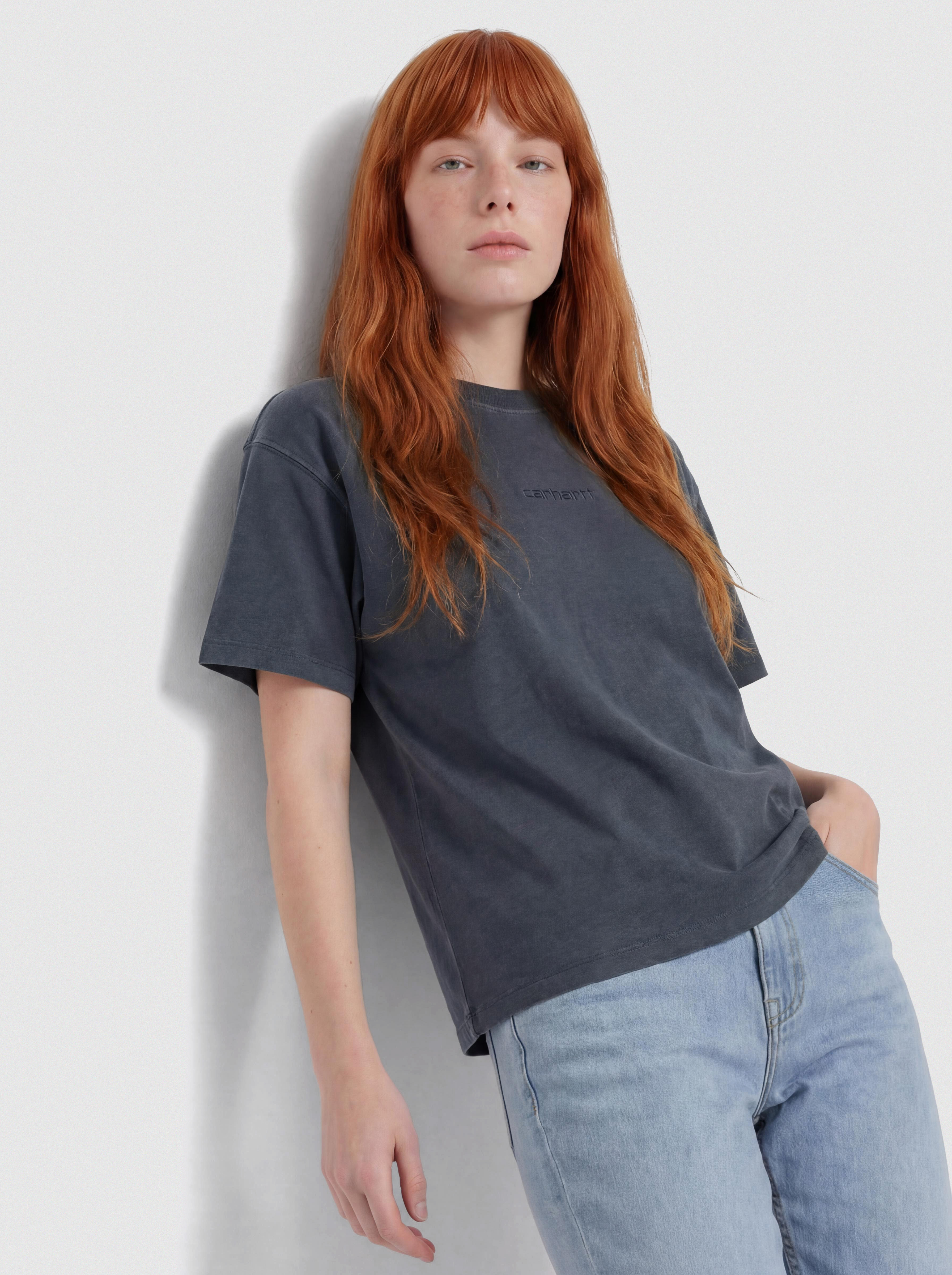 Carhartt WIP Benton Wmn T-Shirt (carbon)