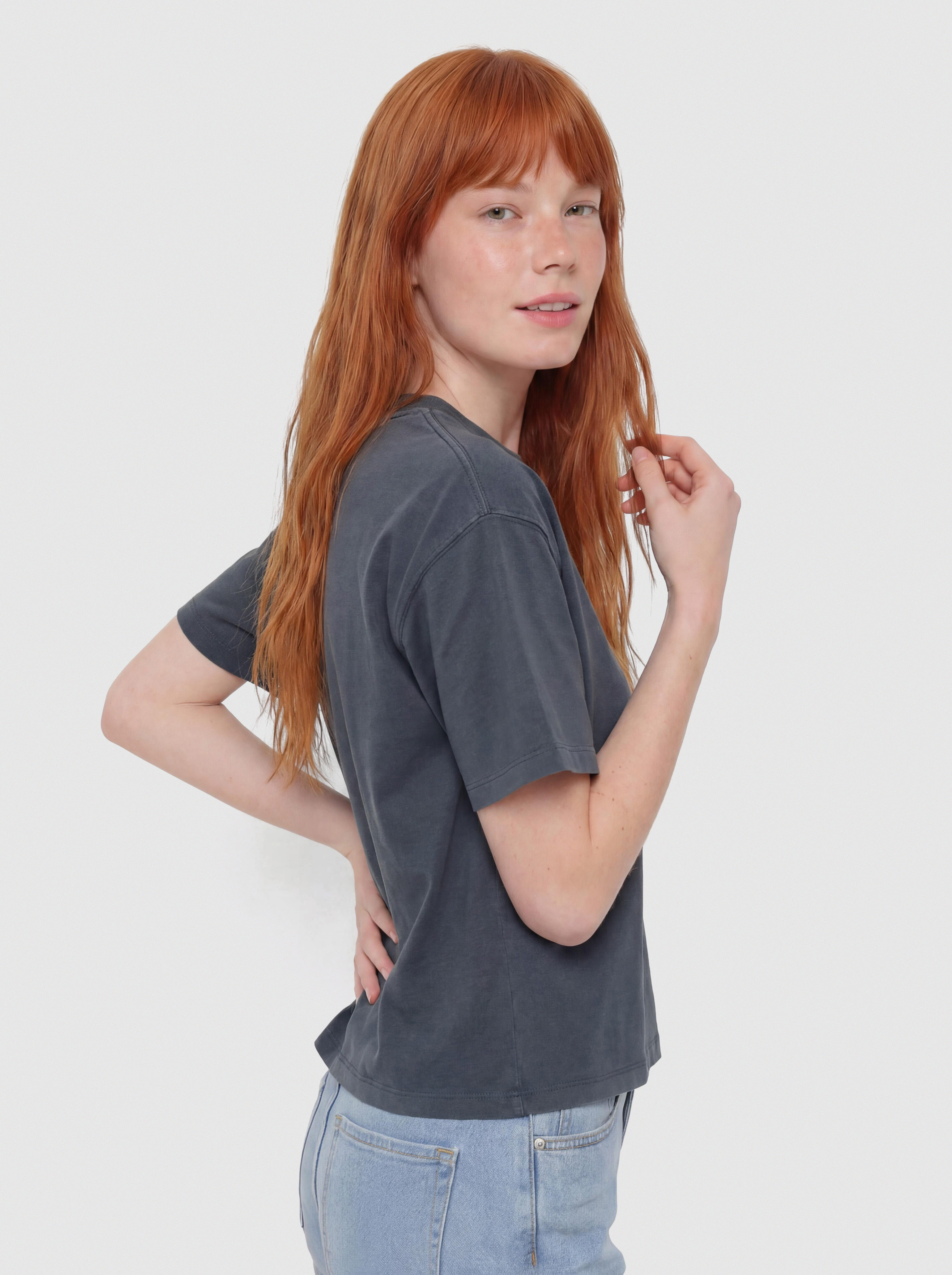 Carhartt WIP Benton Wmn T-Shirt (carbon)