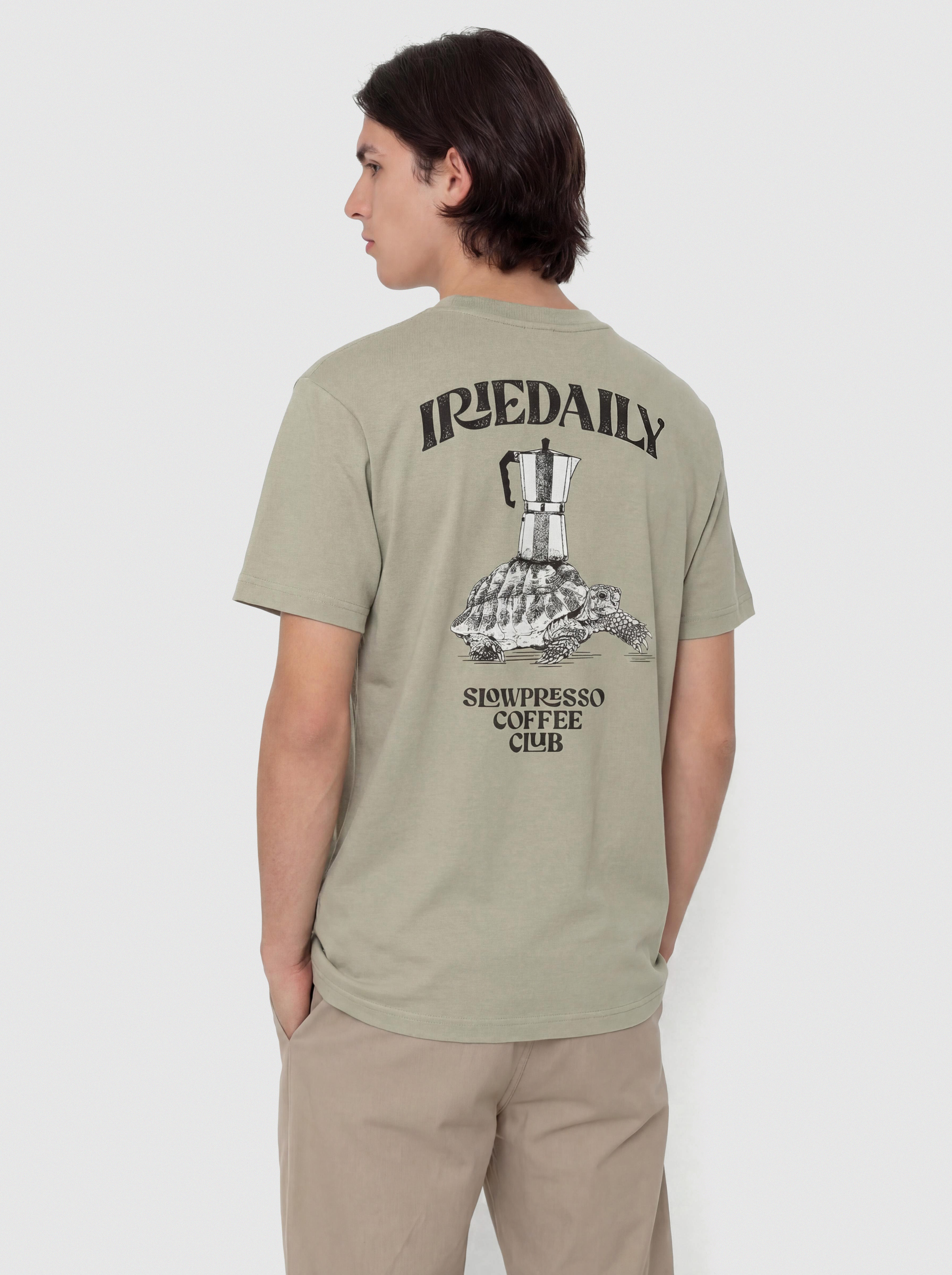 Iriedaily Slowpresso T-Shirt (lint)