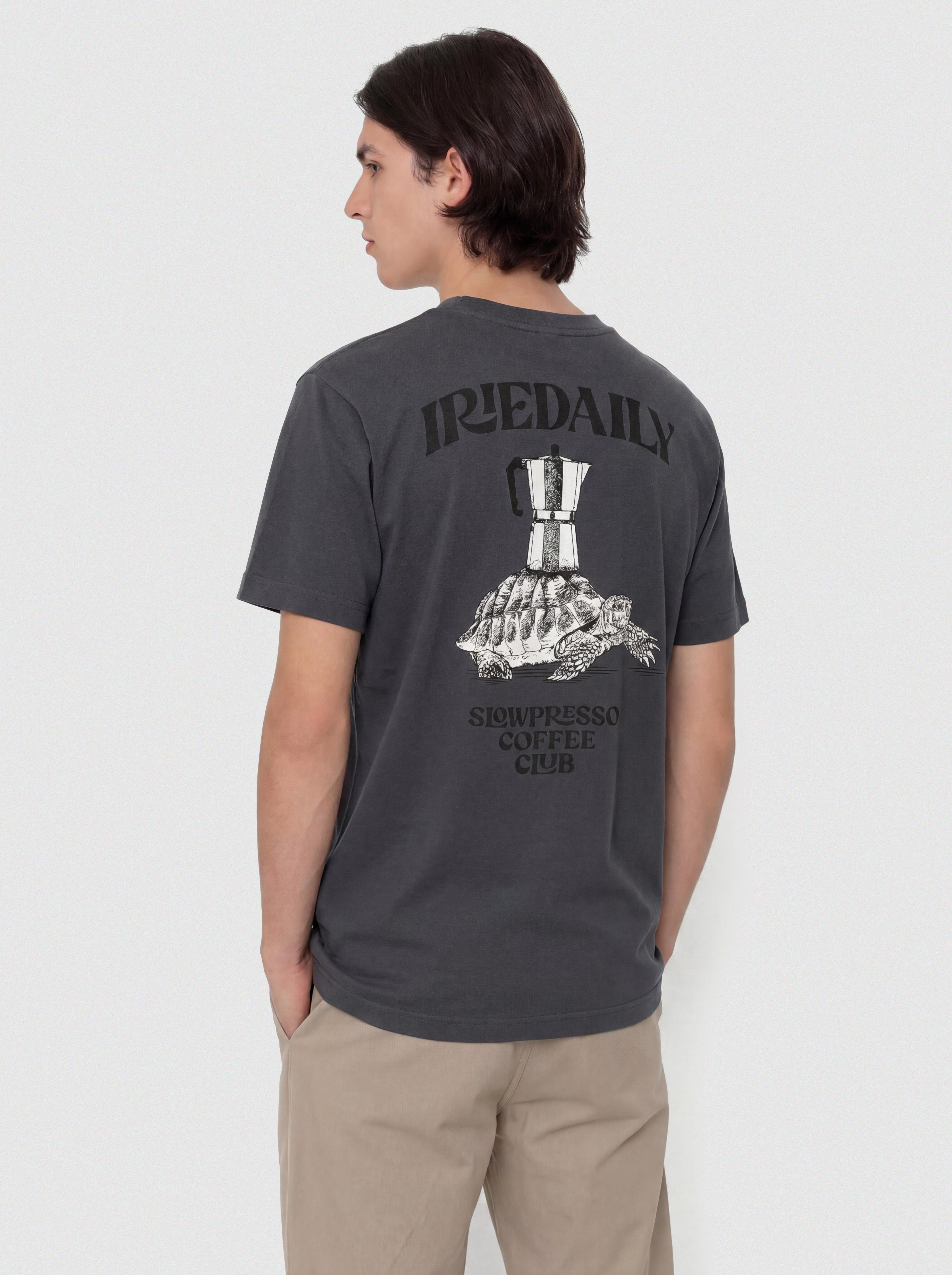 Iriedaily Slowpresso T-Shirt (coal)