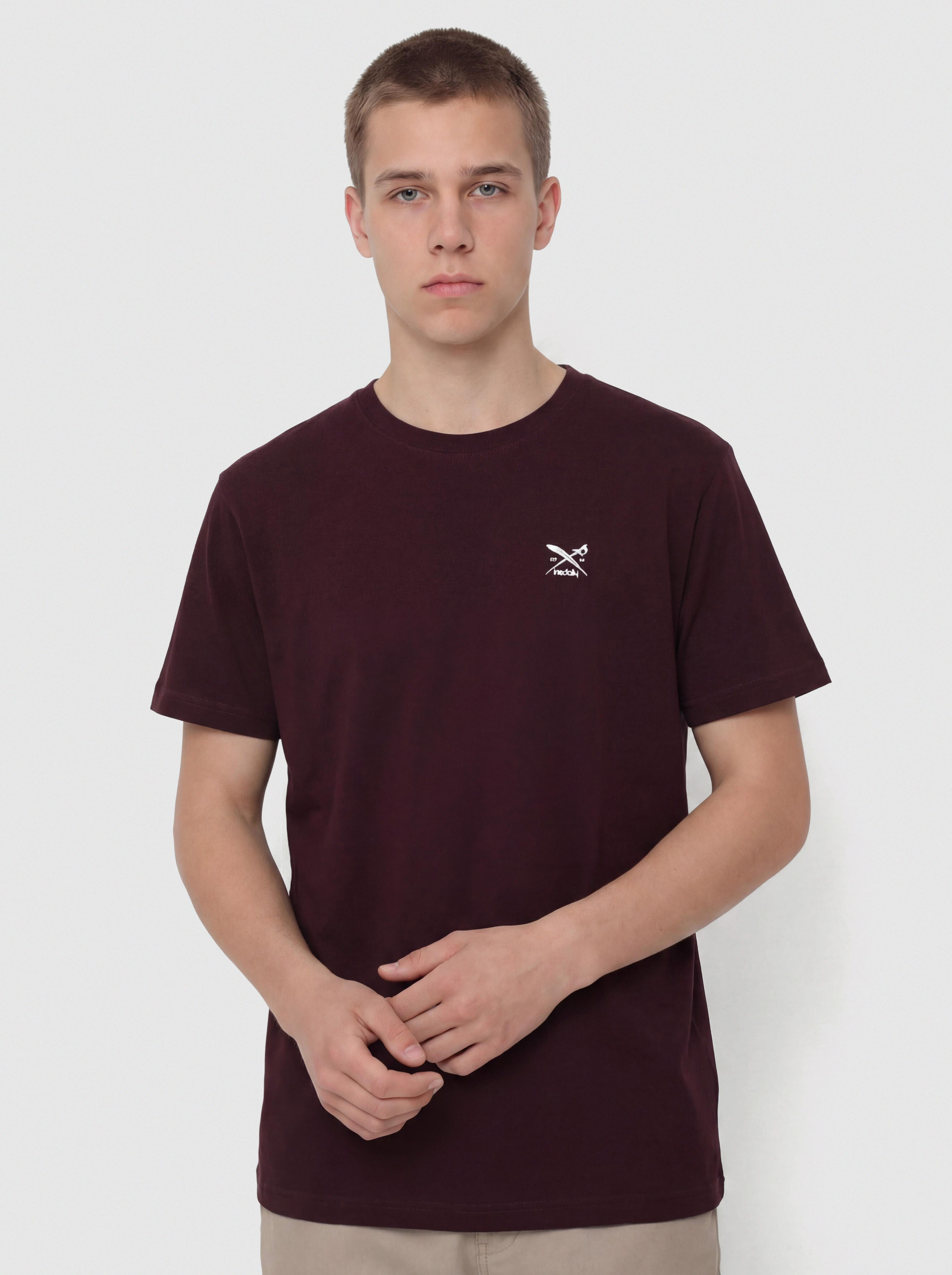 Iriedaily T-Shirt Chestflag (aubergine)