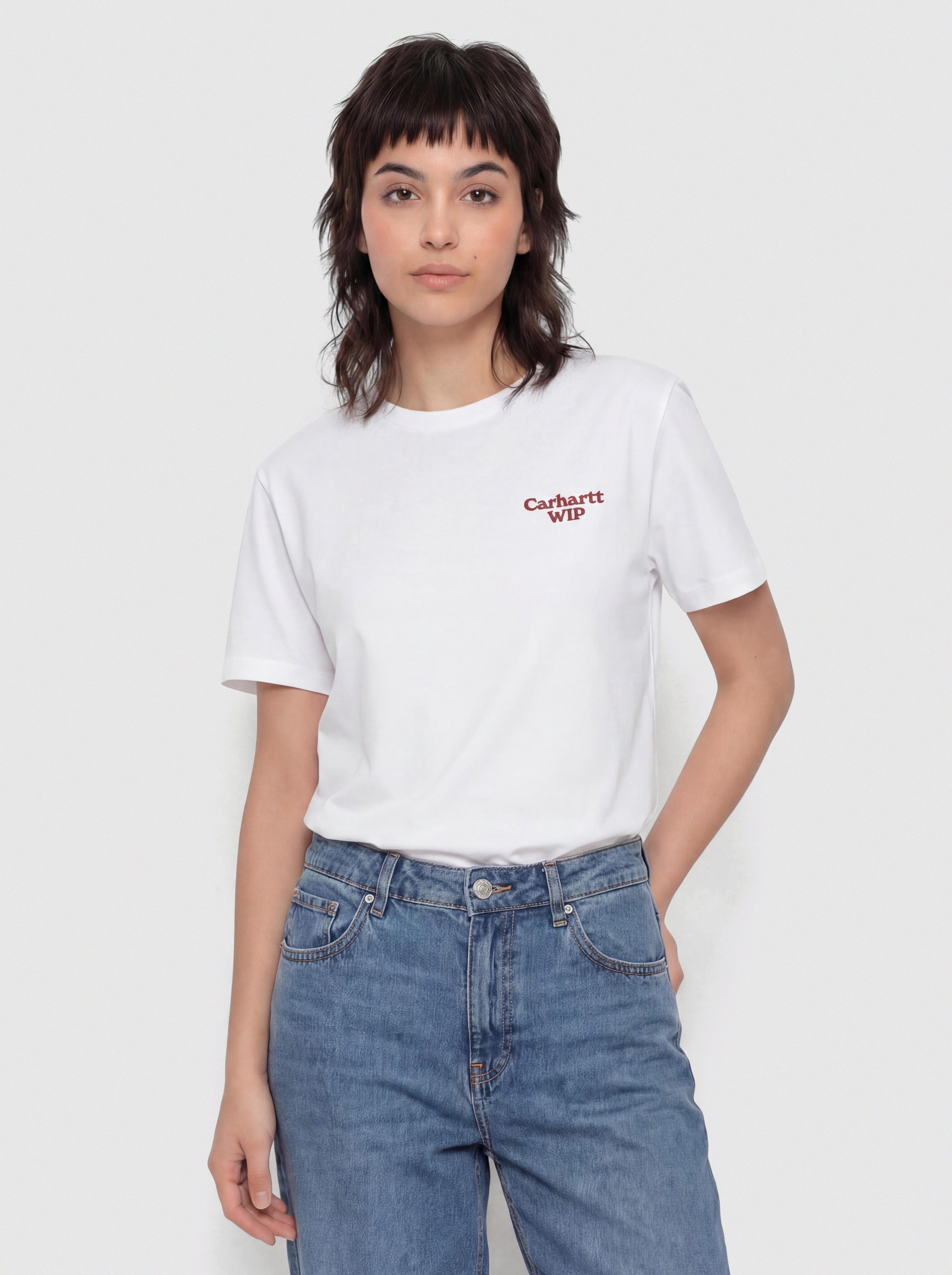 Carhartt WIP T-Shirt Spoiled Wmn (white)