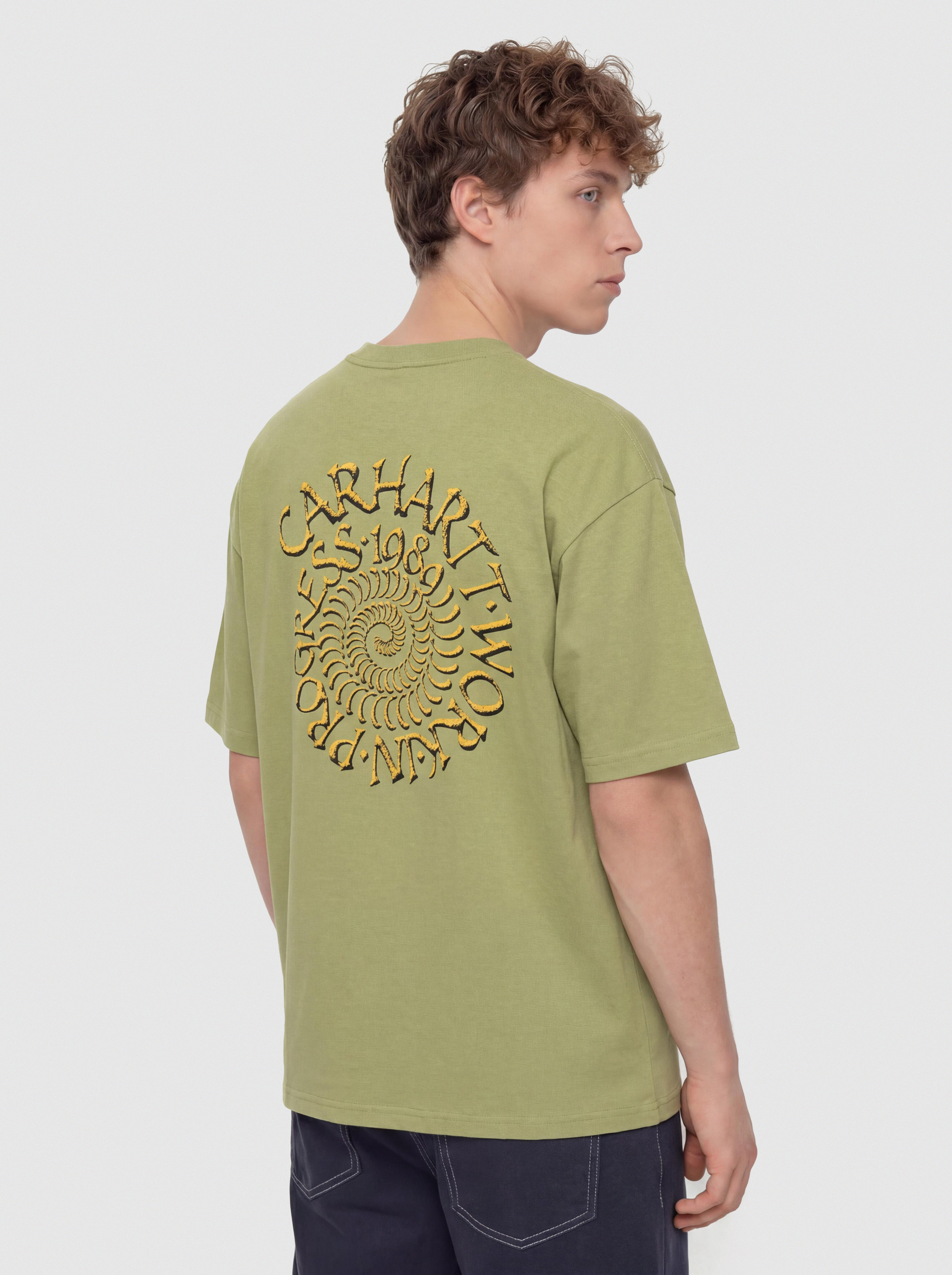 Carhartt WIP T-Shirt Spirals (gentle green)