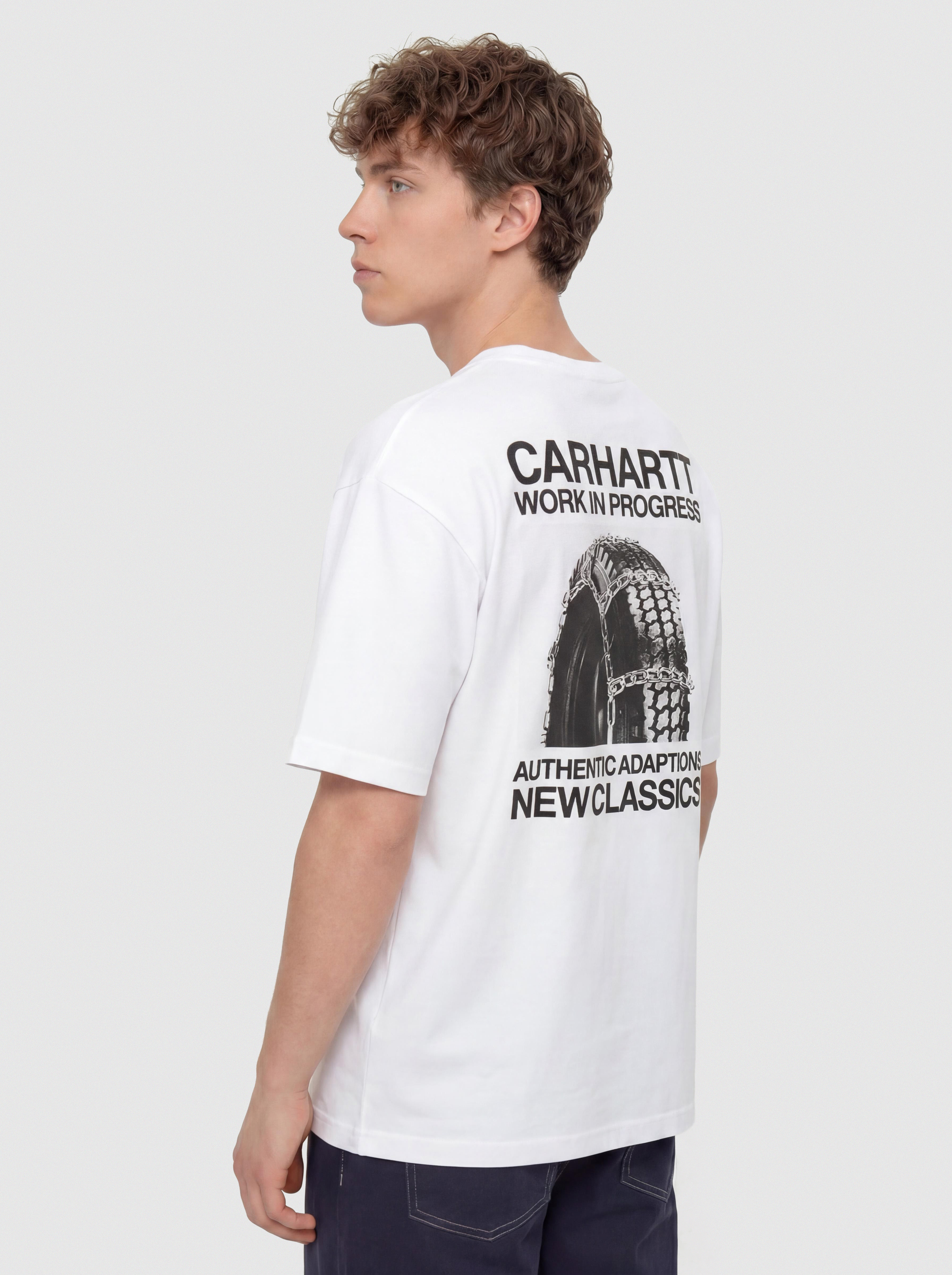 Carhartt WIP T-Shirt Sean Hamilton 03 (white)