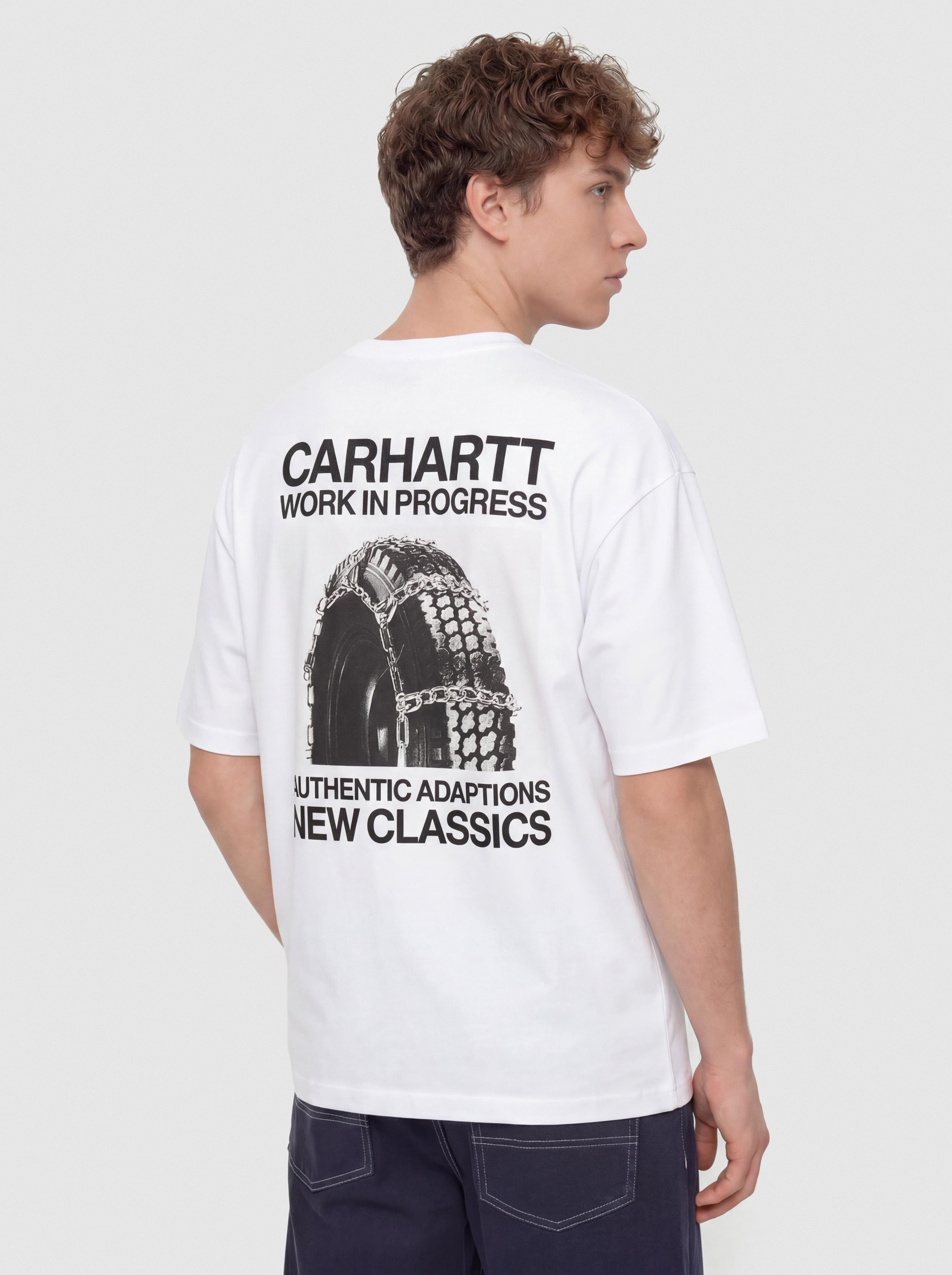 Carhartt WIP T-Shirt Sean Hamilton 03 (white)