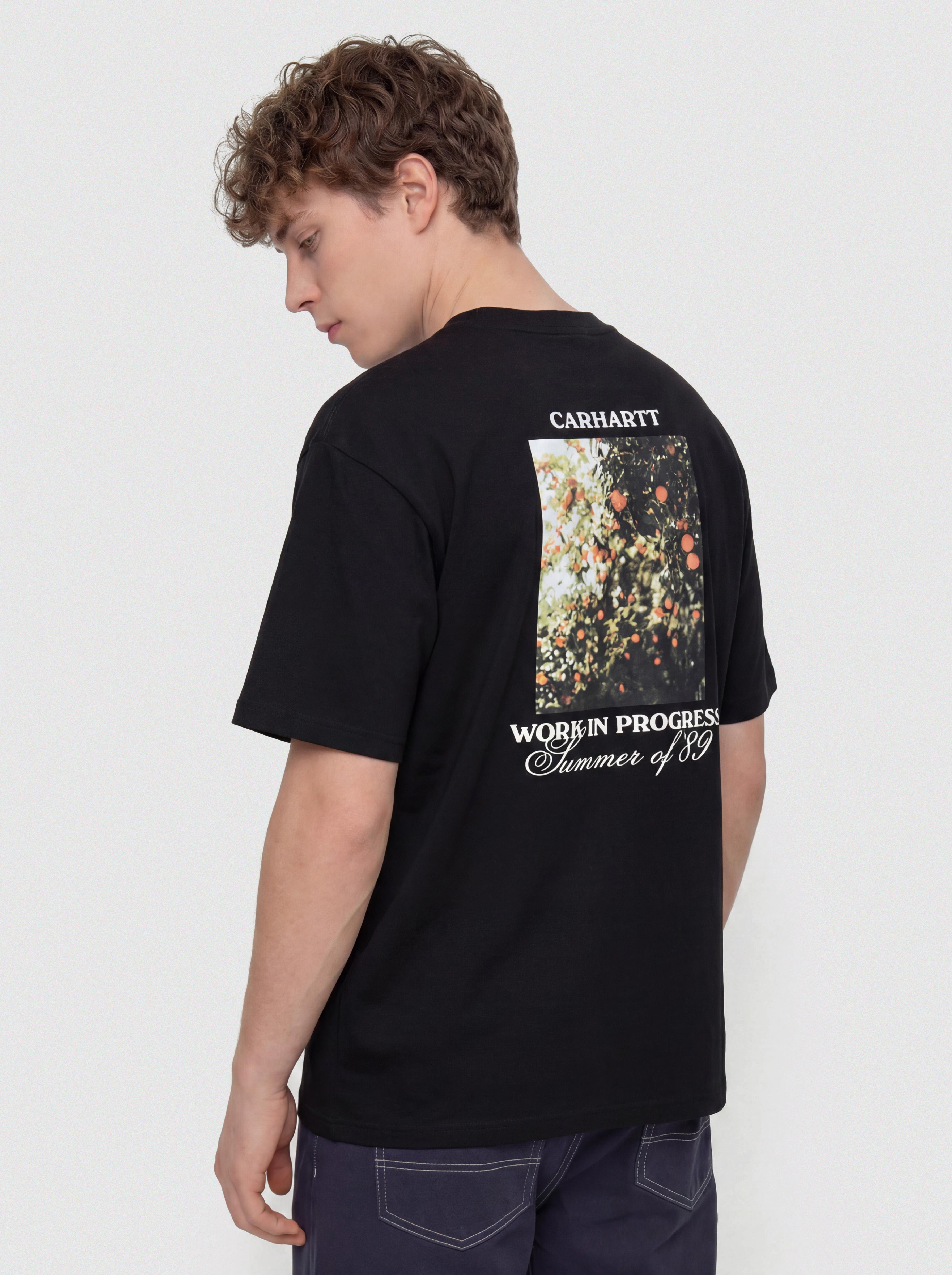 Carhartt WIP T-Shirt Warm Views (black)