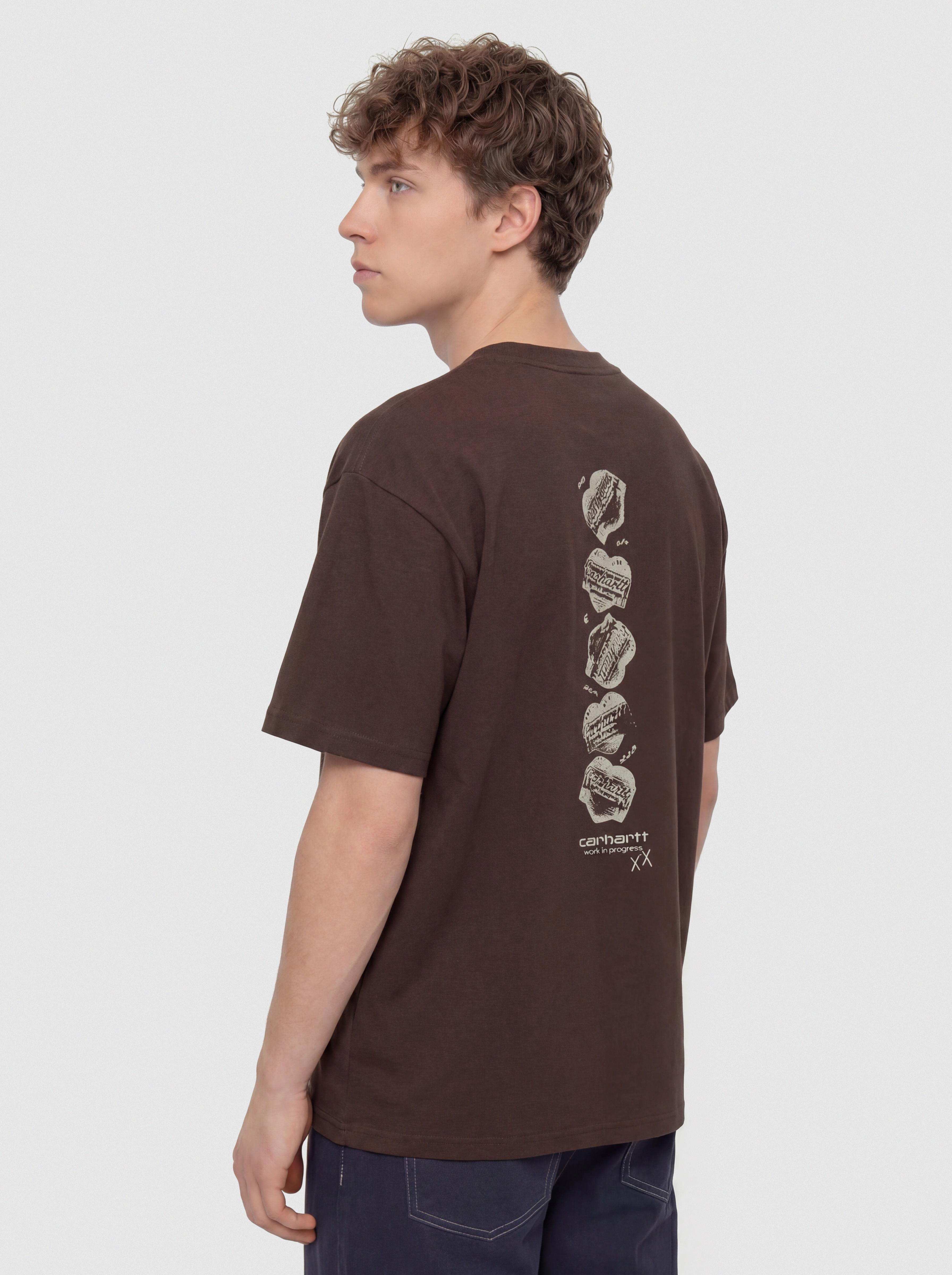Carhartt WIP T-Shirt Garble (palisander)