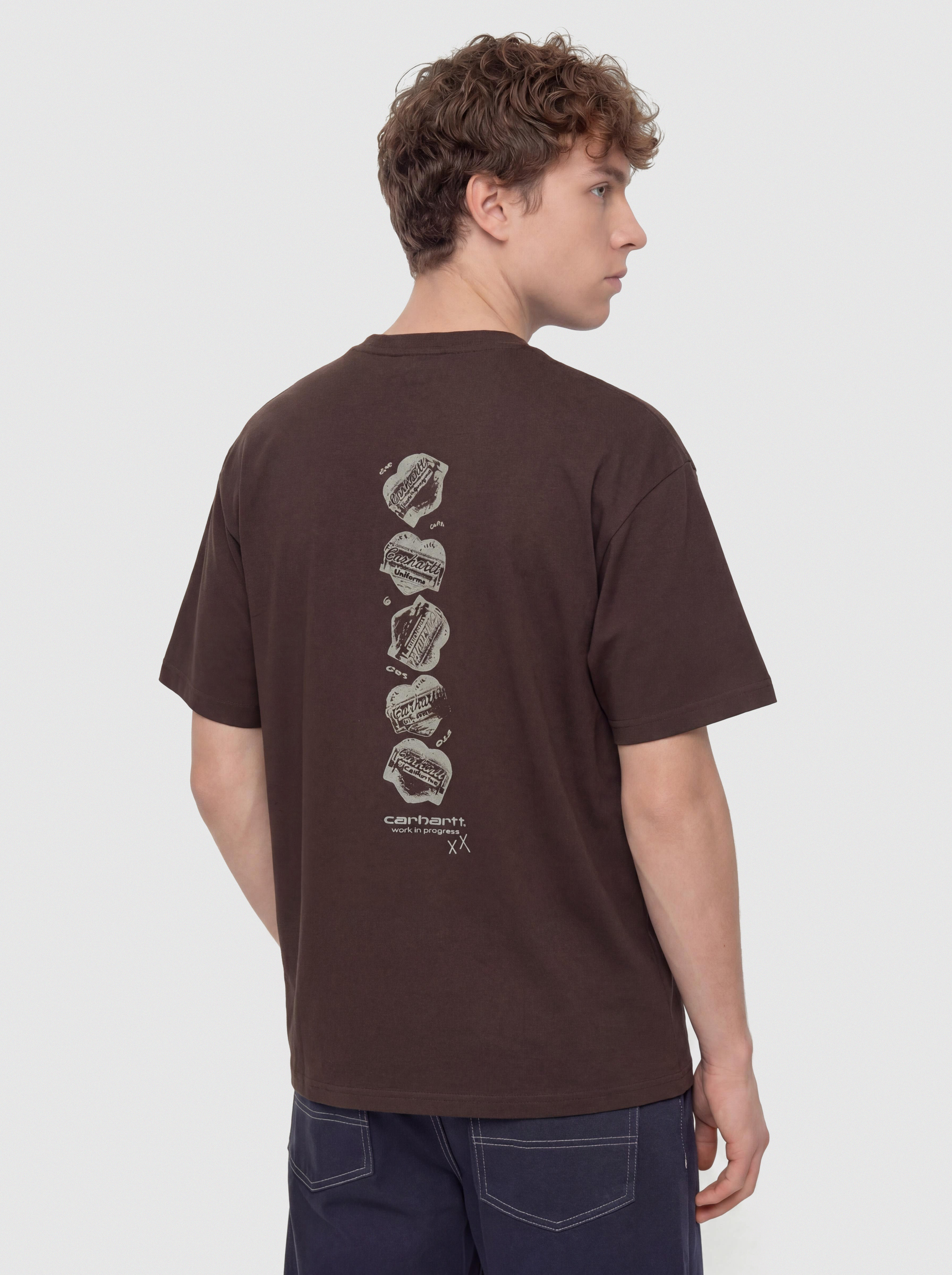 Carhartt WIP T-Shirt Garble (palisander)