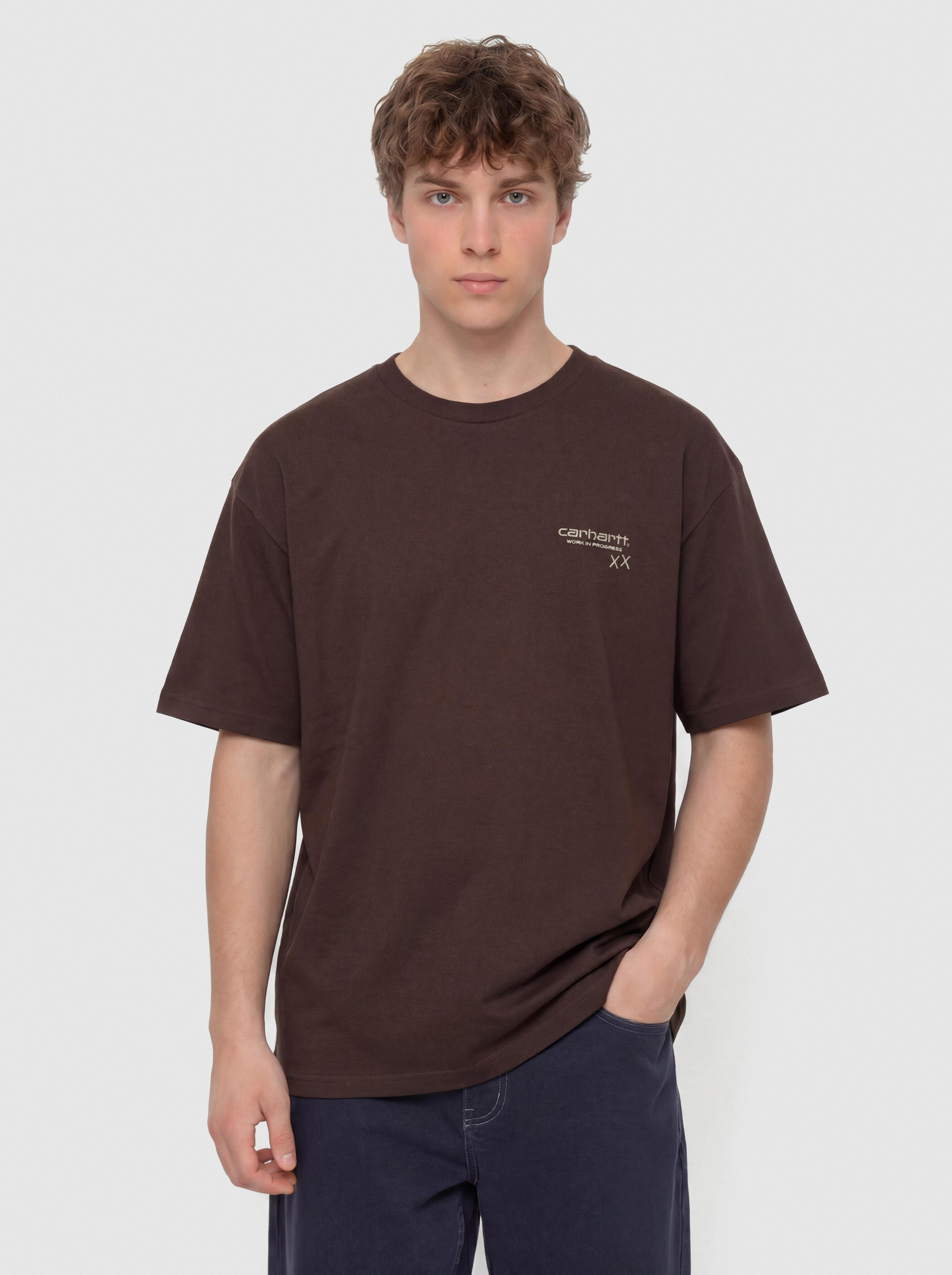 Carhartt WIP T-Shirt Garble (palisander)