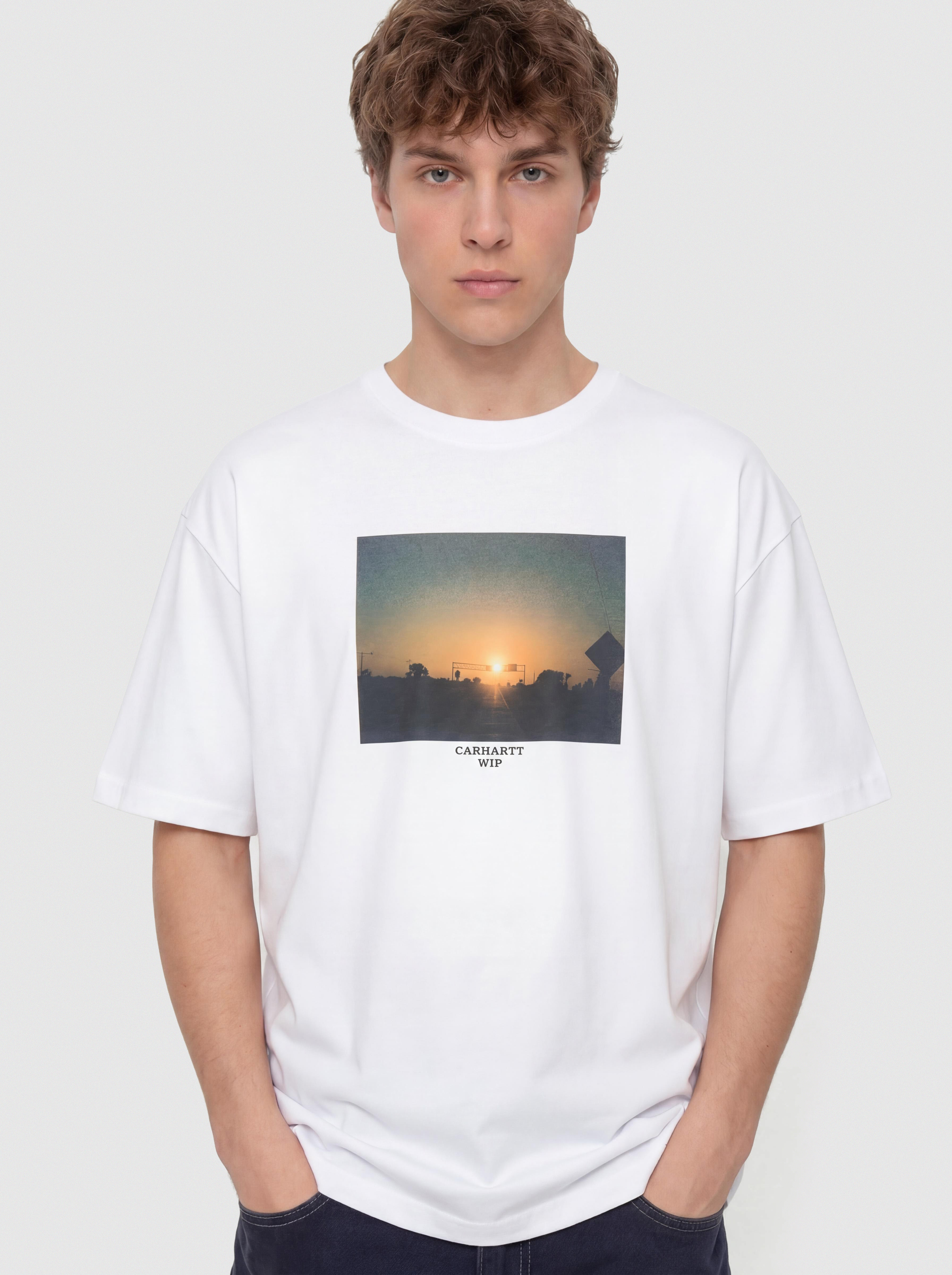Carhartt WIP Warm Views T-Shirt (white)