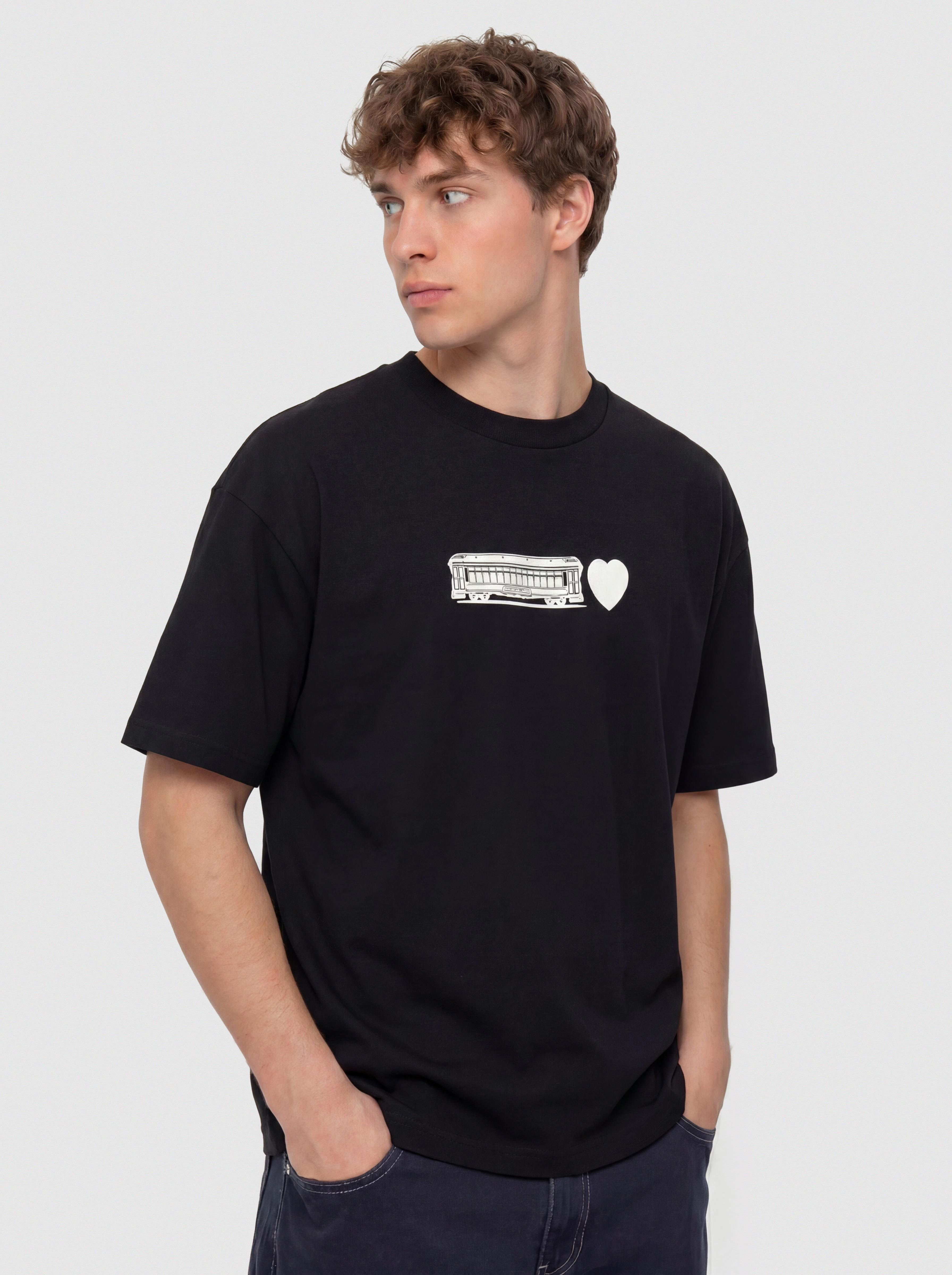 Carhartt WIP Deconstructed Label T-Shirt (black)