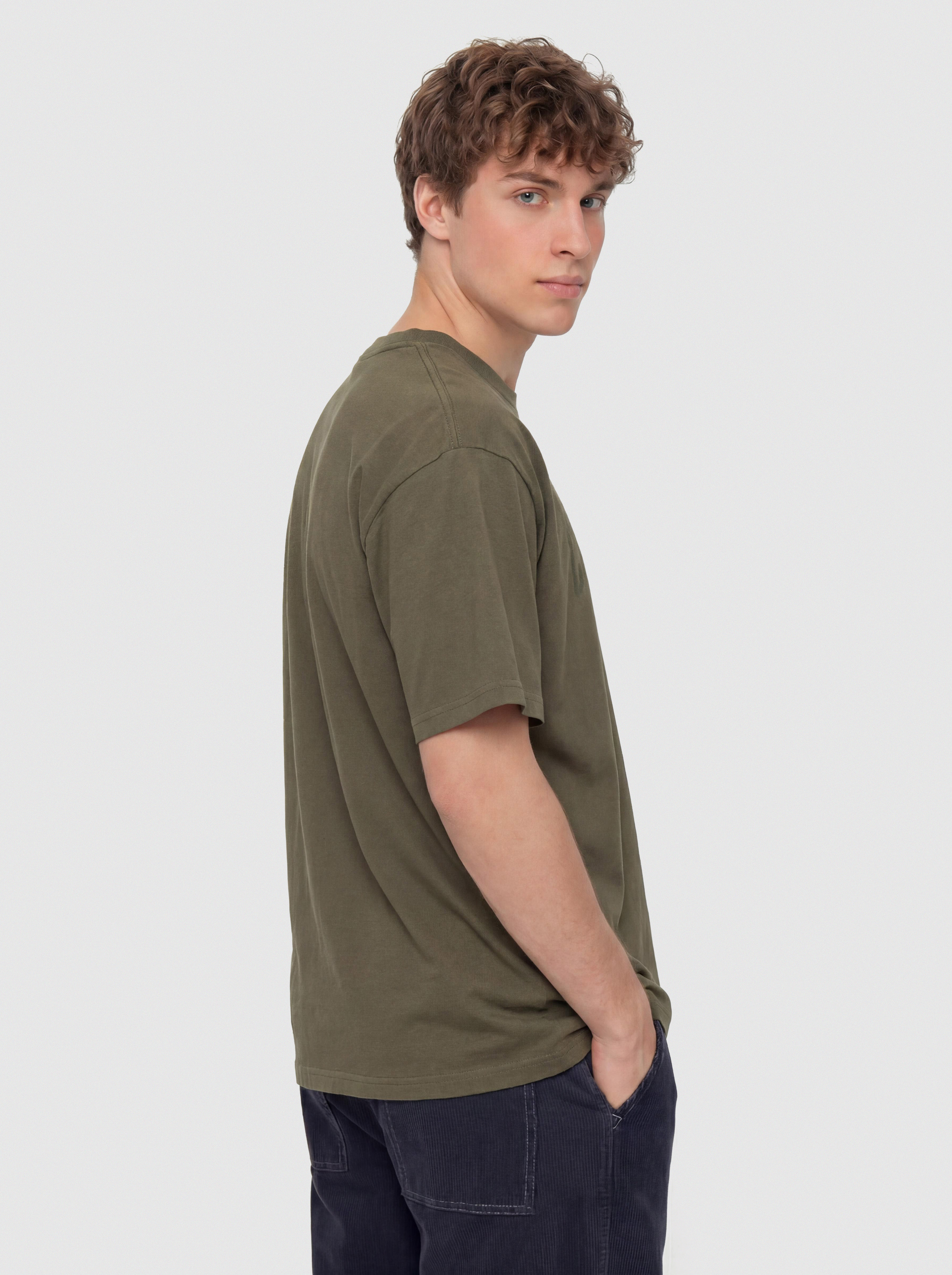 Carhartt WIP T-Shirt Faded Pond Corps (cypress)