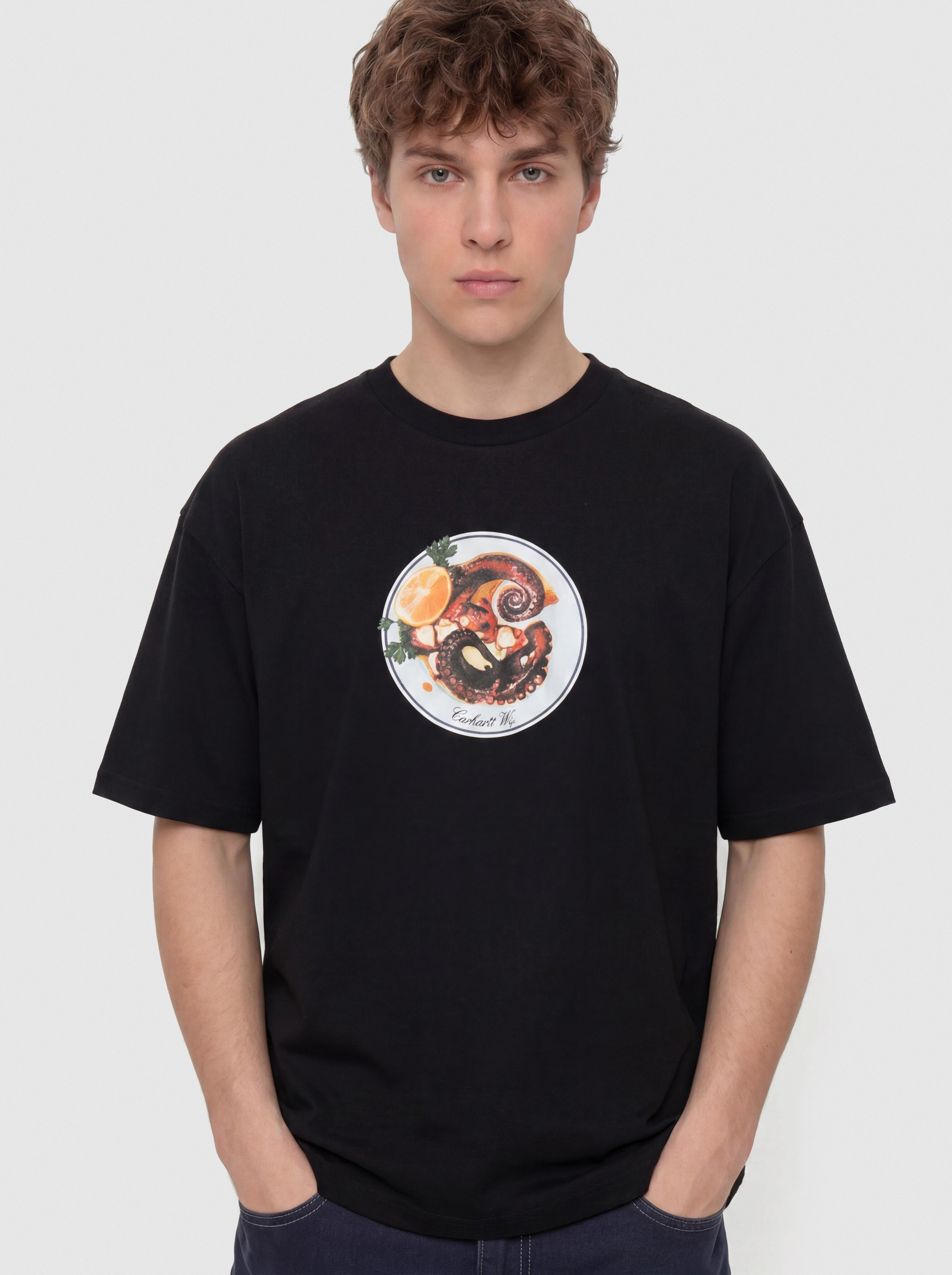 Carhartt WIP T-Shirt Octopus - black (black)