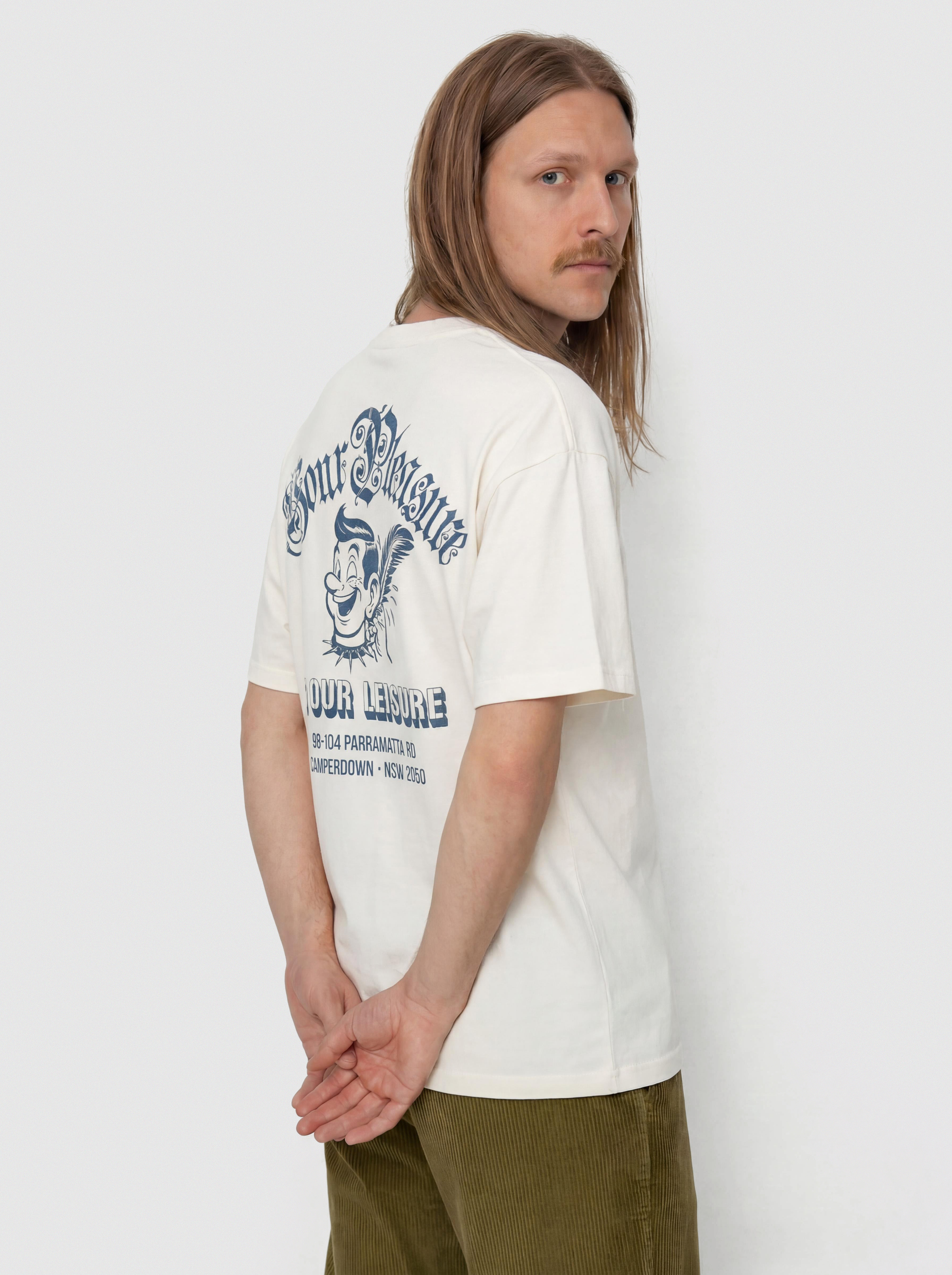 Deus Ex Machina T-Shirt Ruff And Smooth (vintage white)