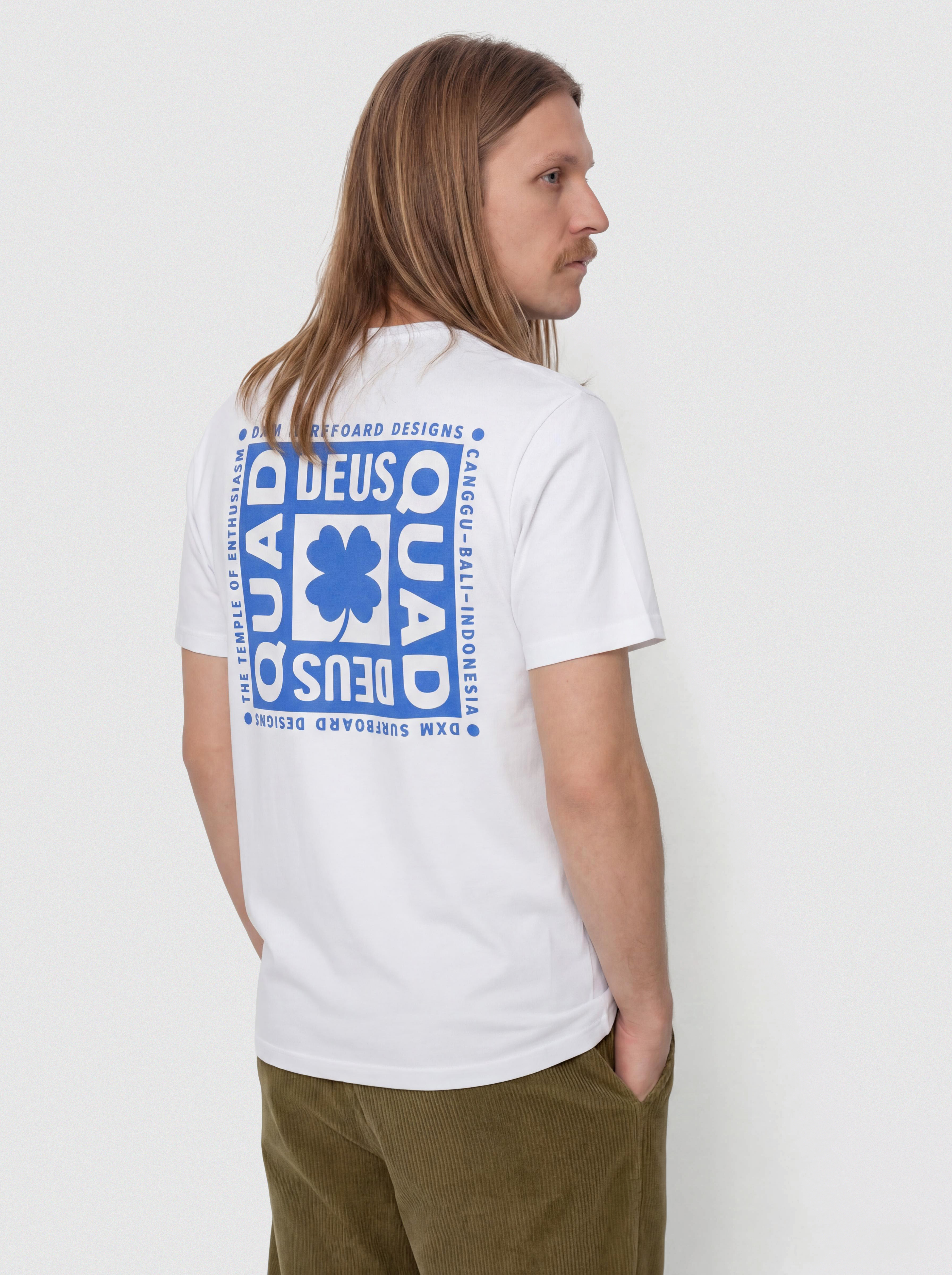 Deus Ex Machina T-Shirt Quad (vintage white)