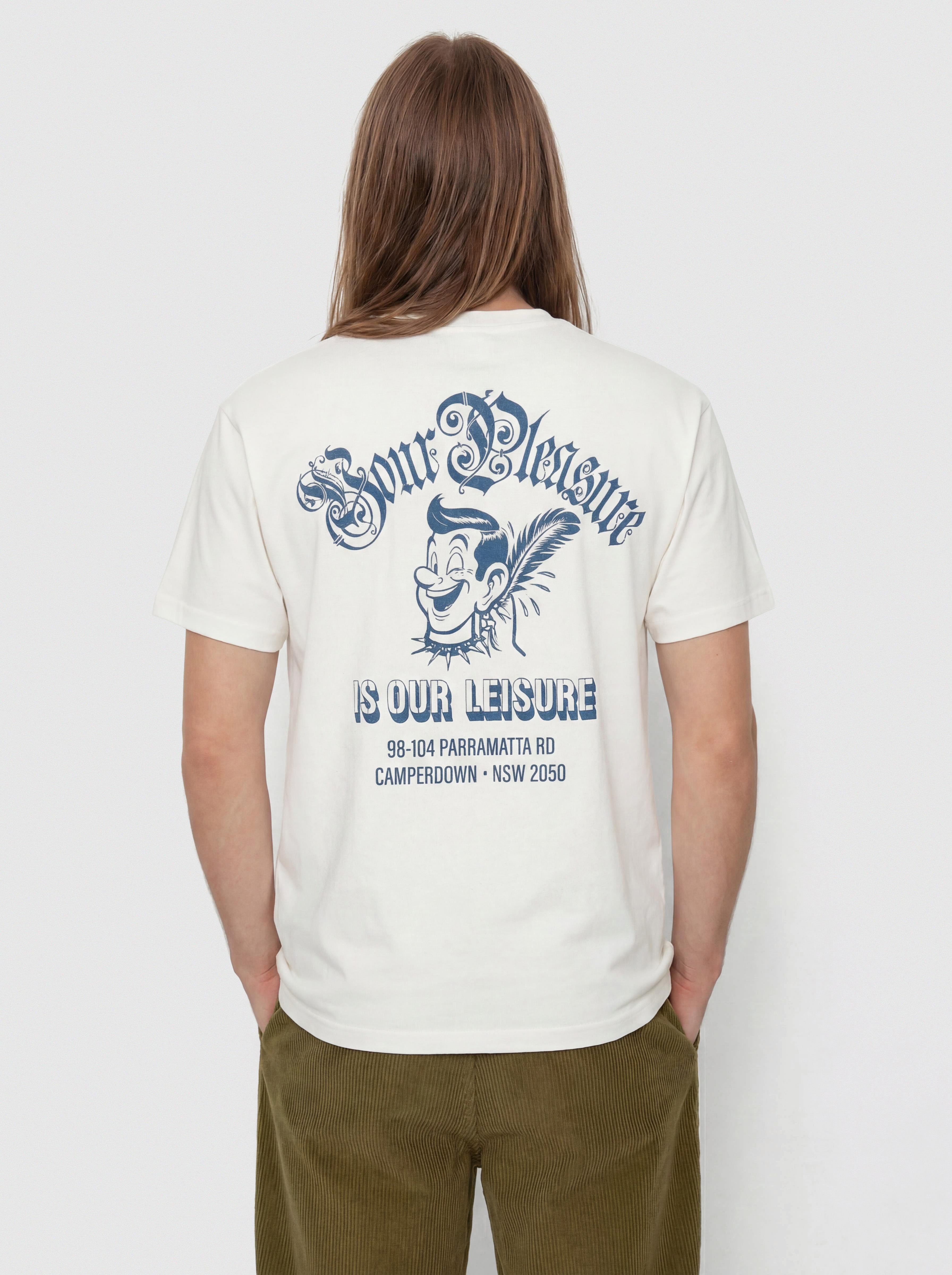 Deus Ex Machina T-Shirt Ruff And Smooth (vintage white)