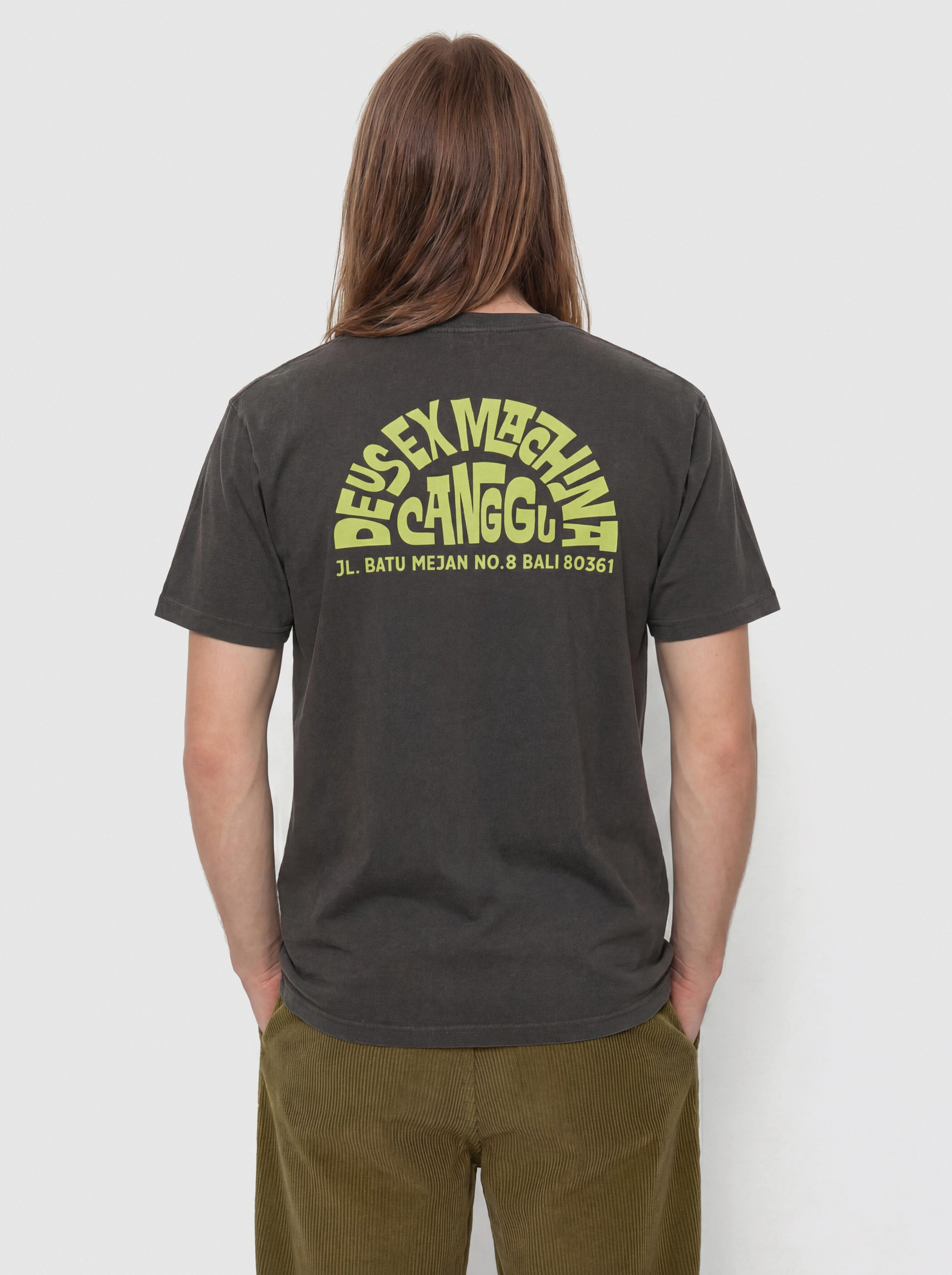 Deus Ex Machina T-Shirt Canggu Address (anthracite)