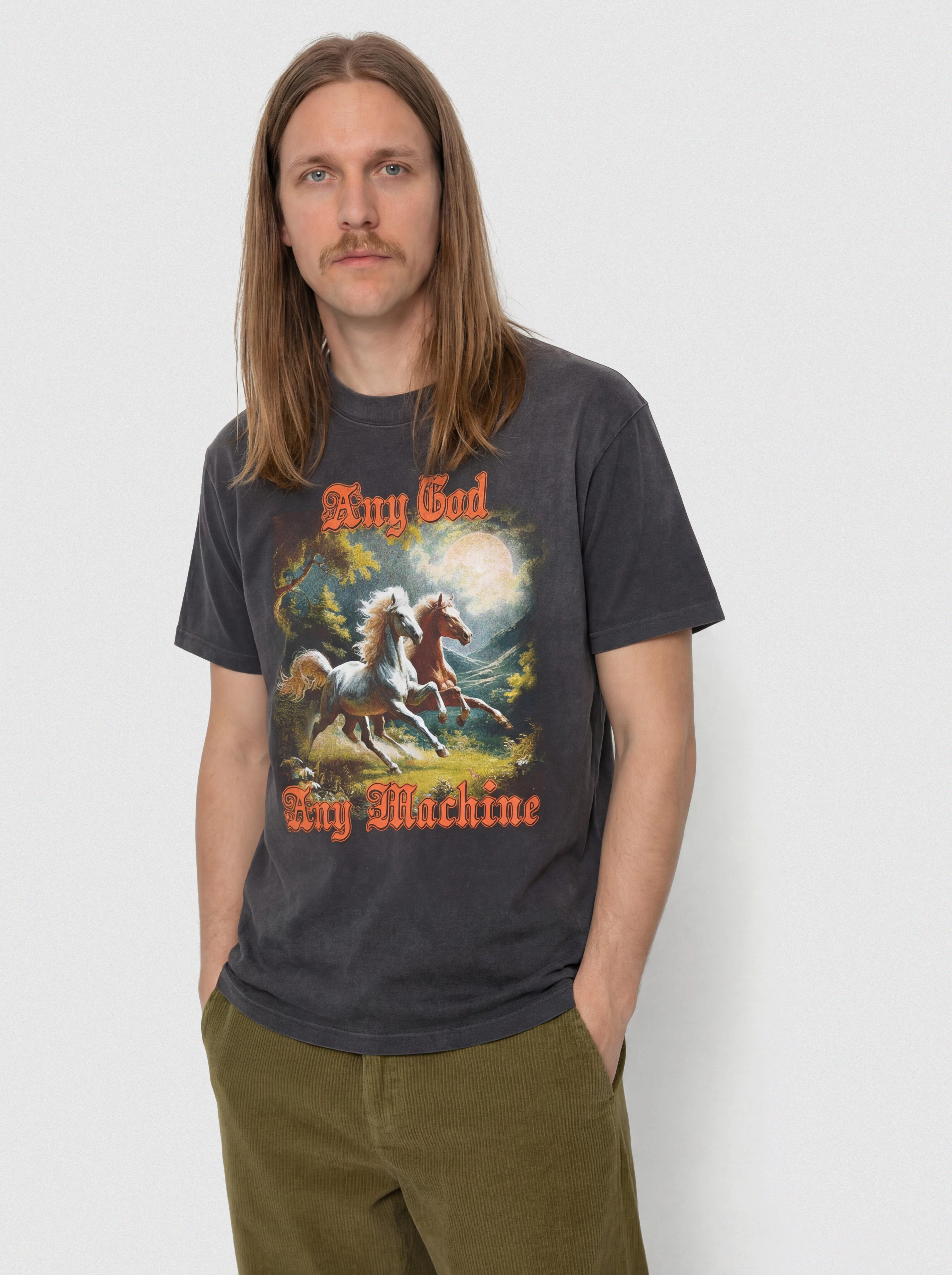 Deus Ex Machina Horseplay T-Shirt (black beauty)
