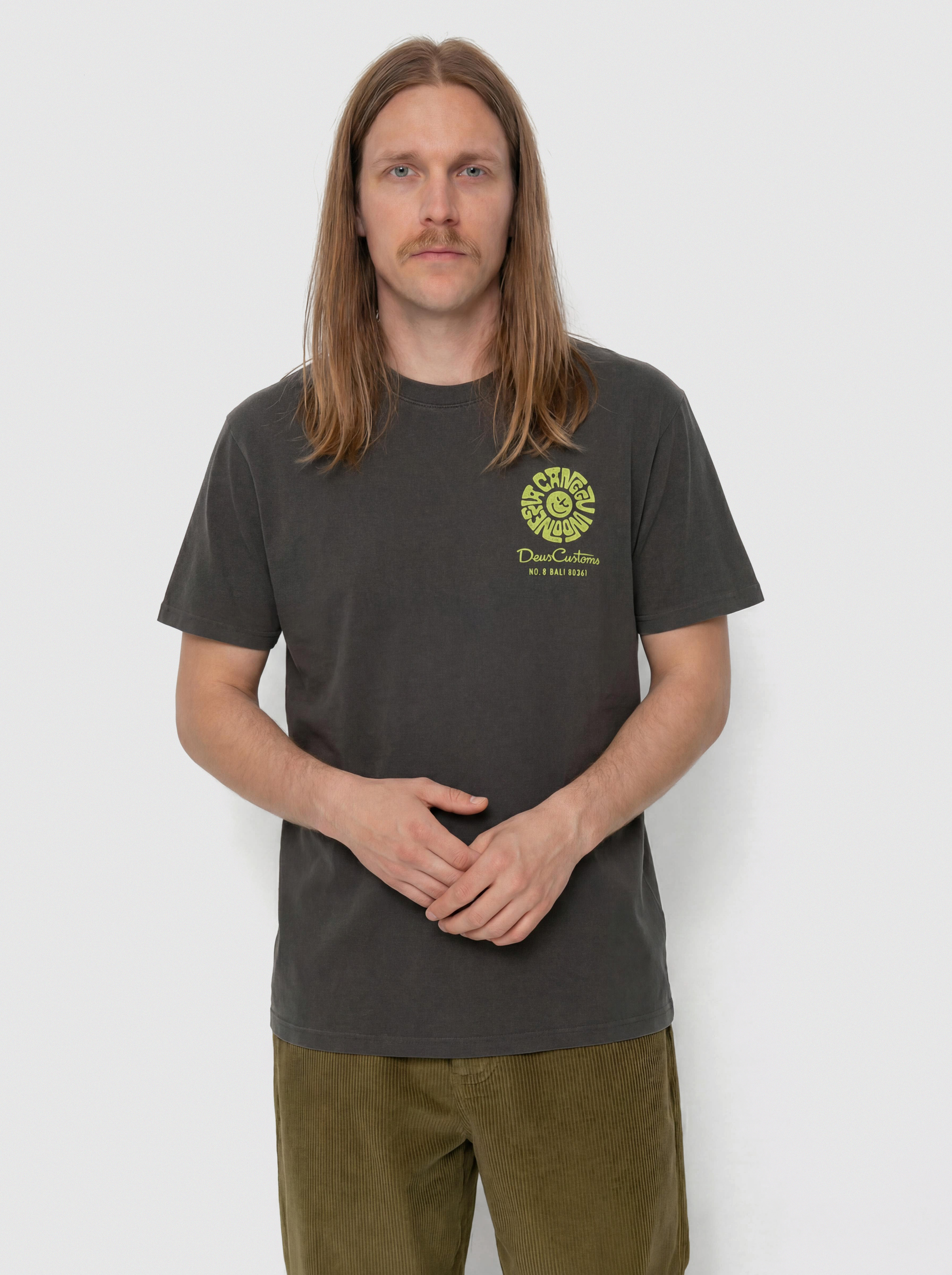 Deus Ex Machina T-Shirt Canggu Address (anthracite)