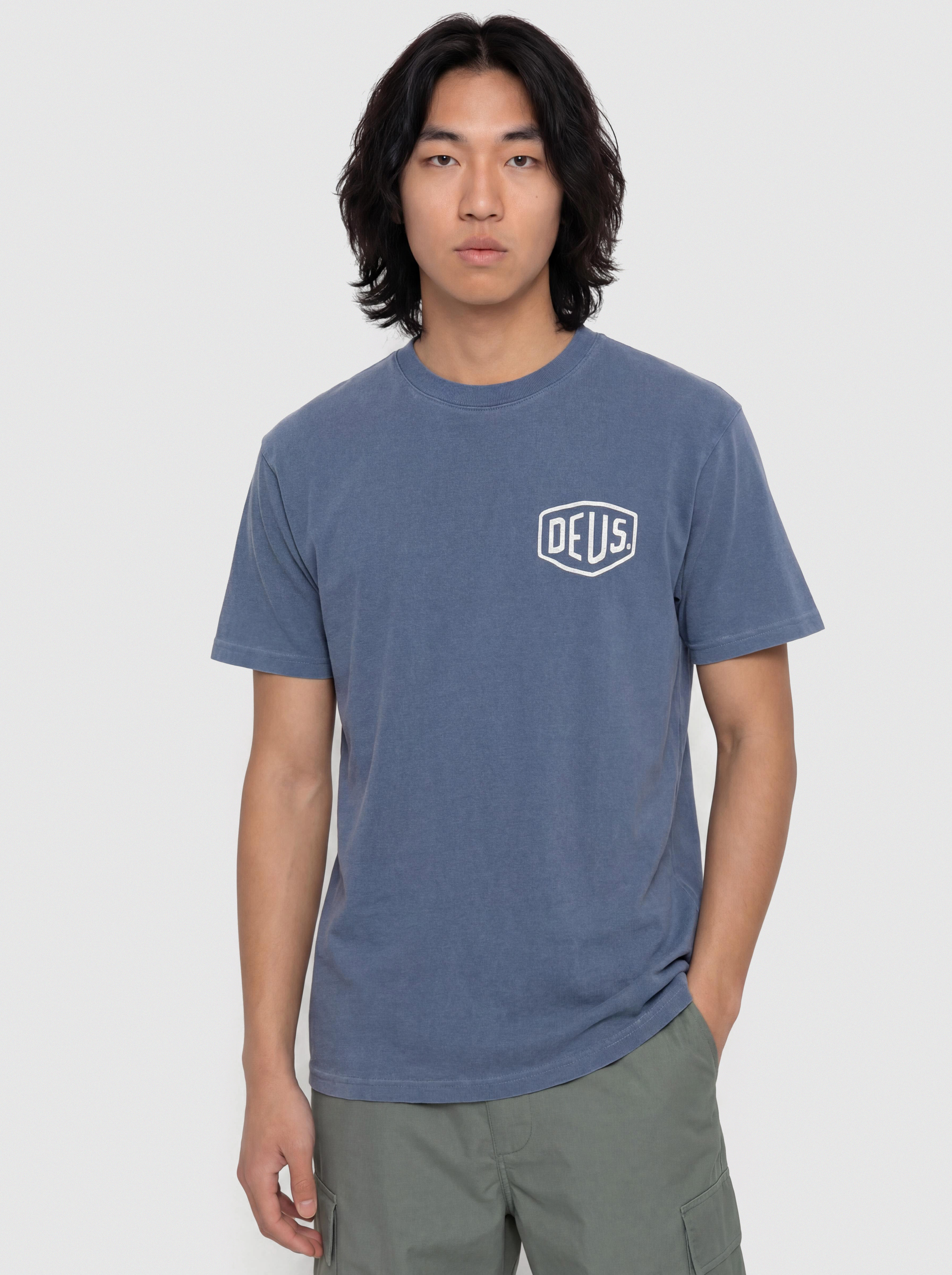 Deus Ex Machina T-Shirt Shield Garment Dyed