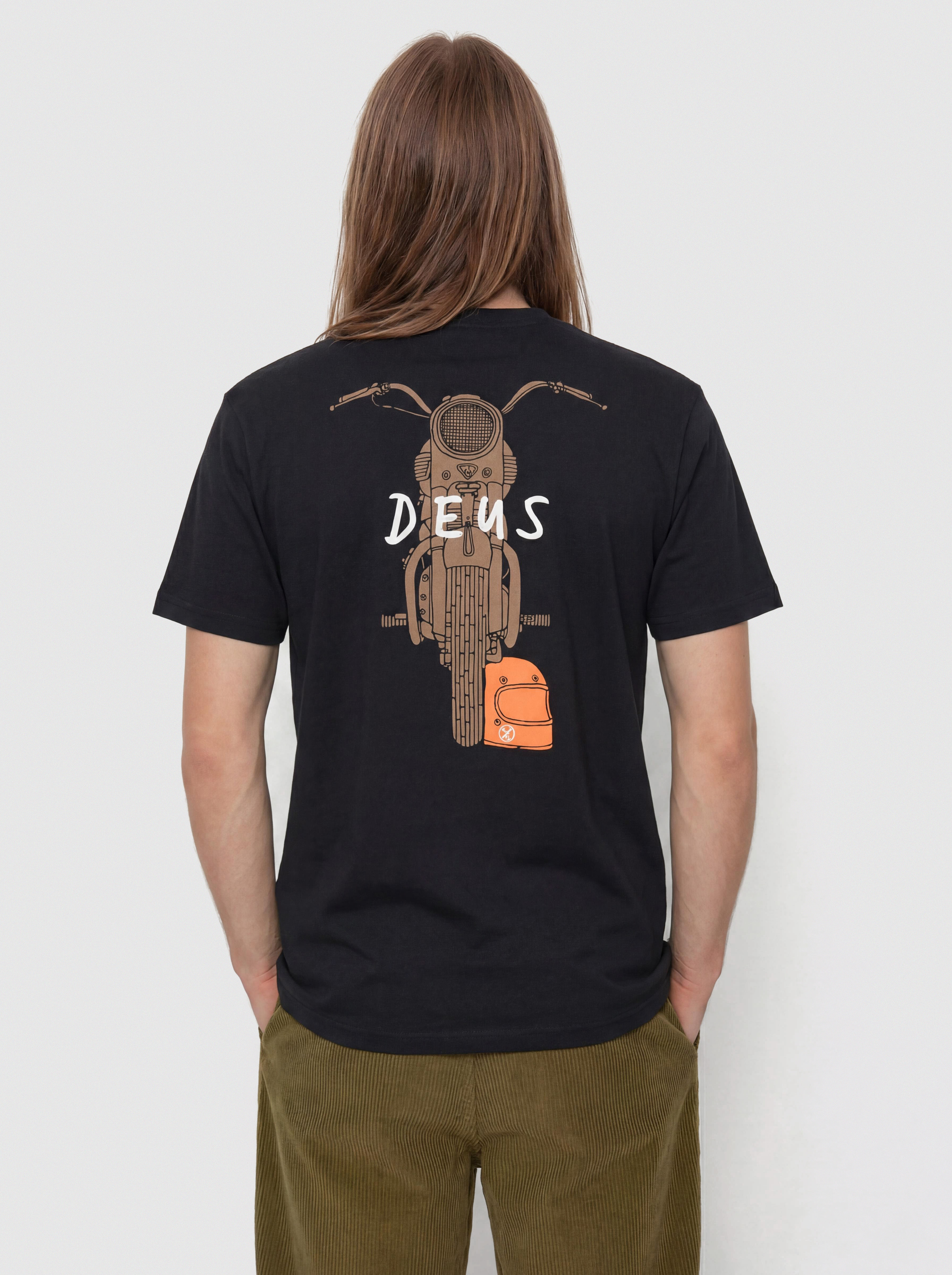 Deus Ex Machina T-Shirt Frontage (black)