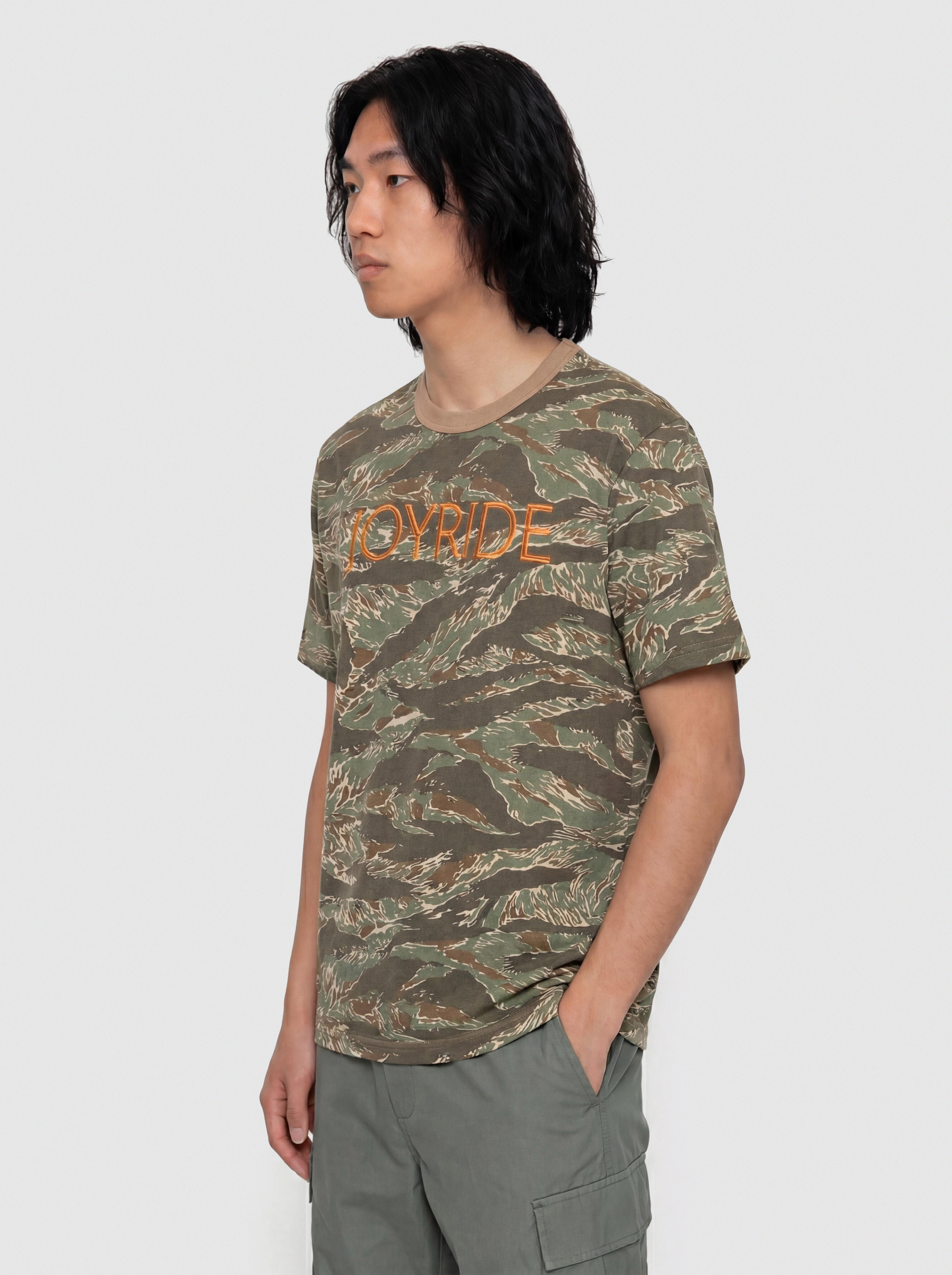 Deus Ex Machina T-Shirt Joyride Ringer (ground cover green)