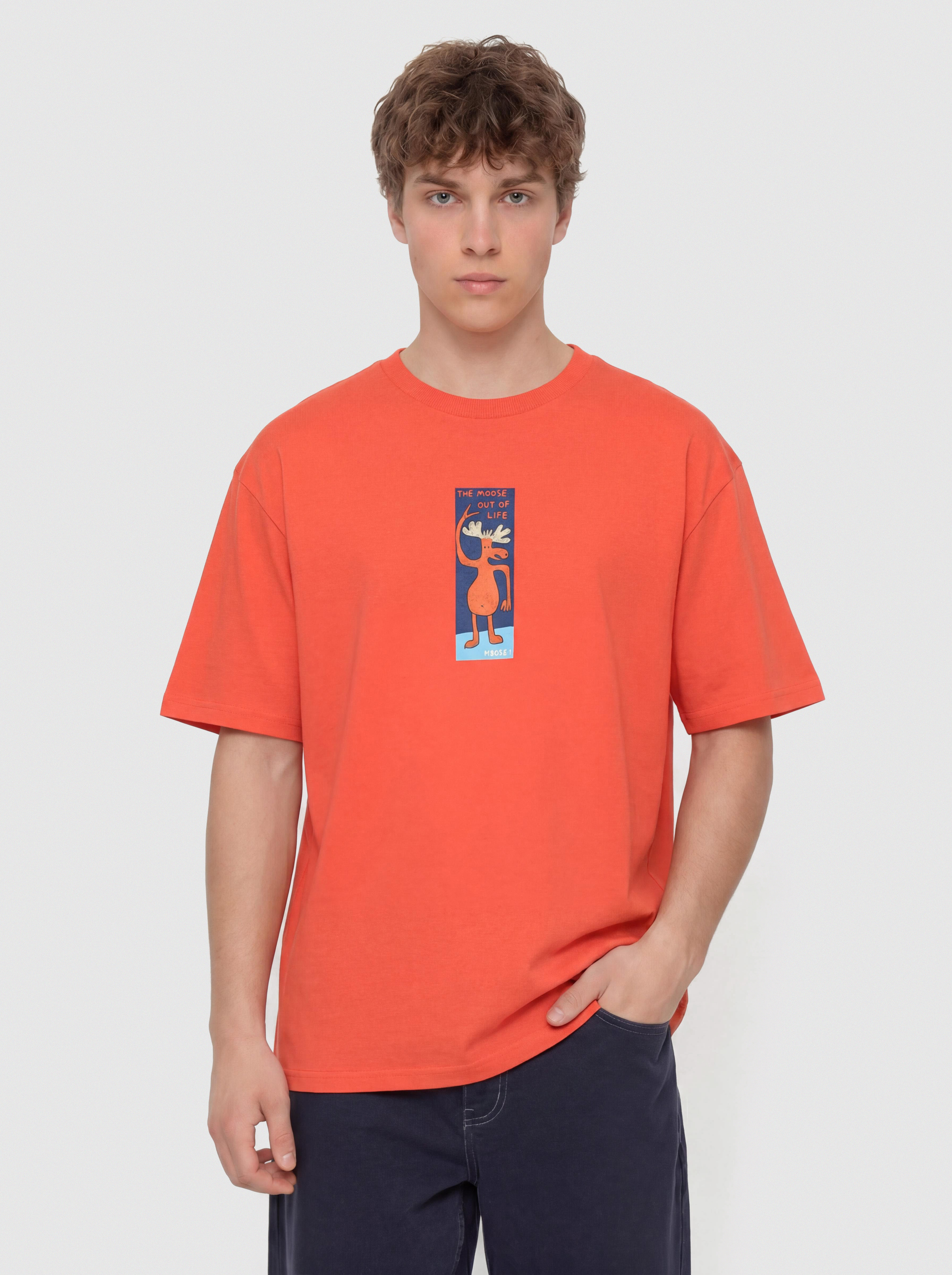 Volcom Olivmoose T-Shirt (bright red)