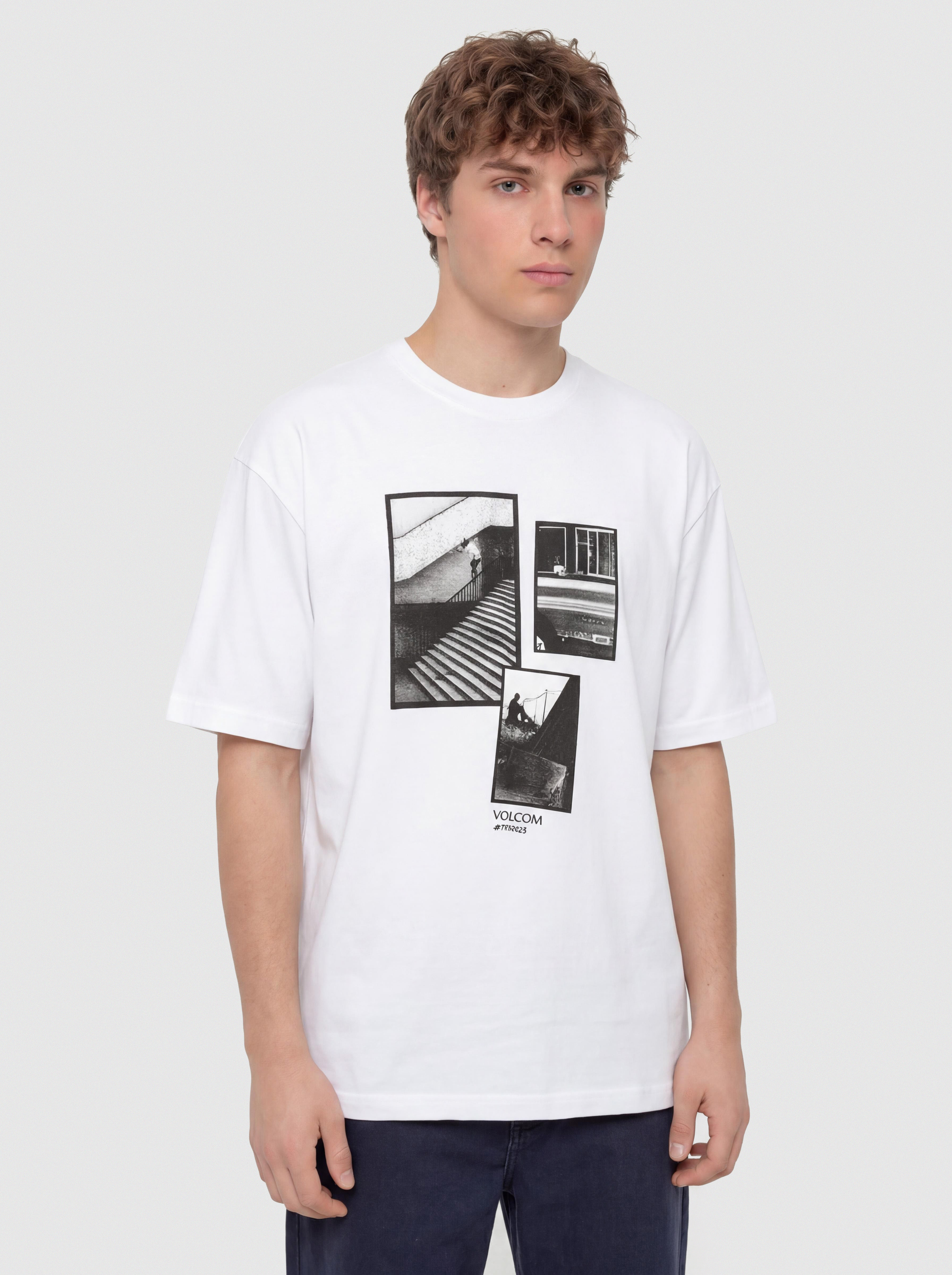 Volcom T-Shirt Pfanngles Lse (white)