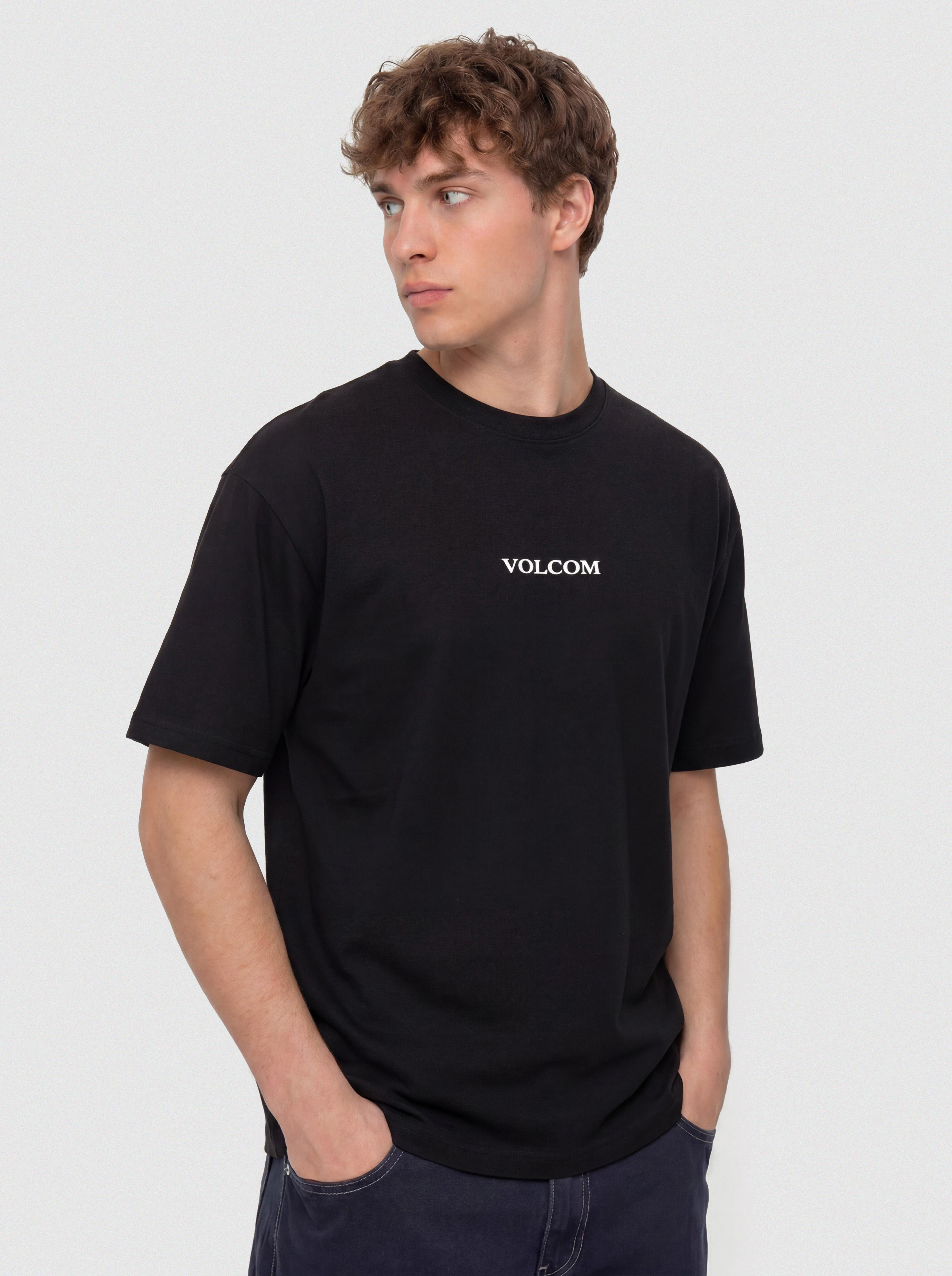 Volcom T-Shirt Volcom Stone Lse (black)