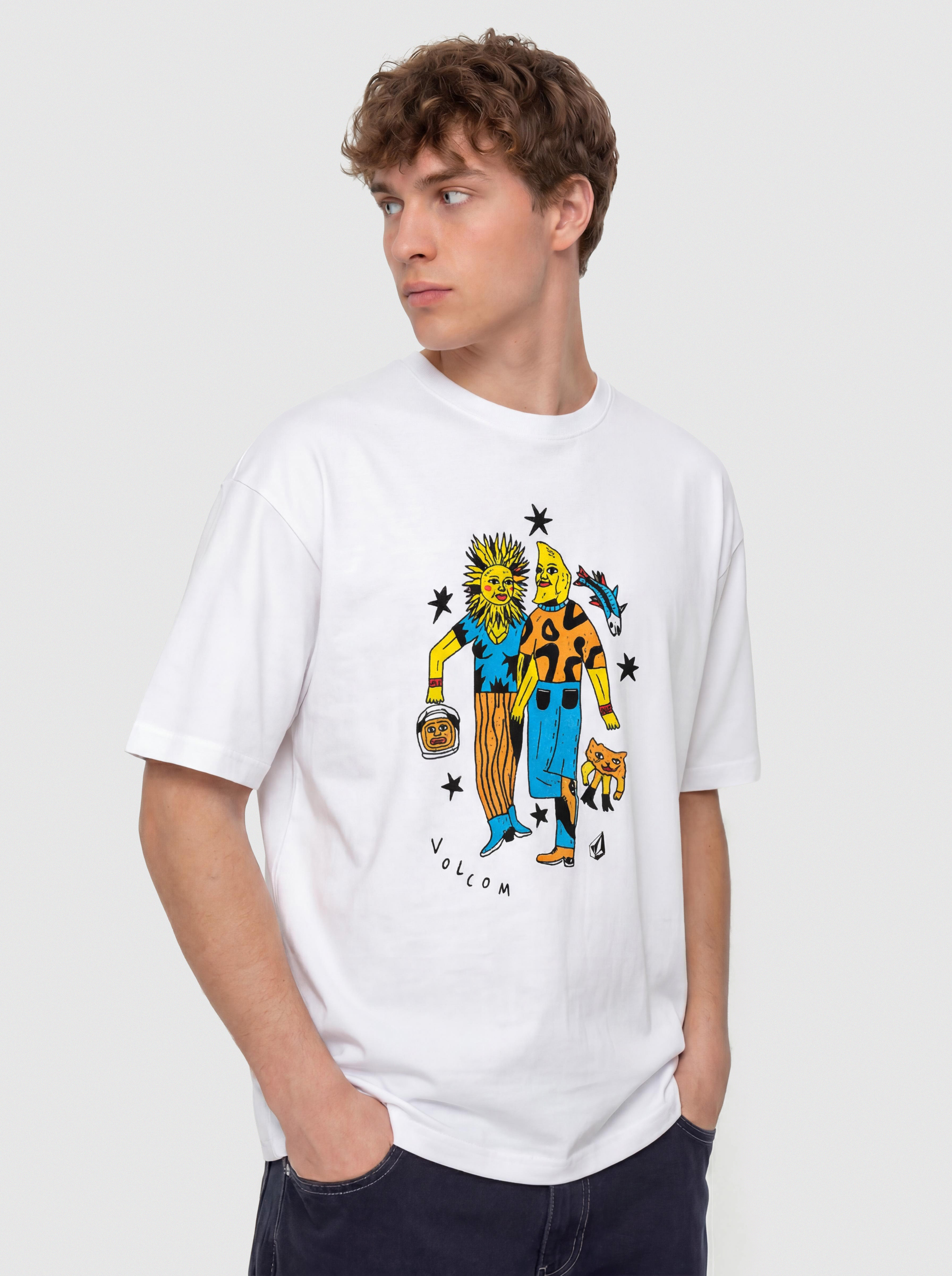 Volcom Fa Bob Mollema 3 Lse T-Shirt (white)