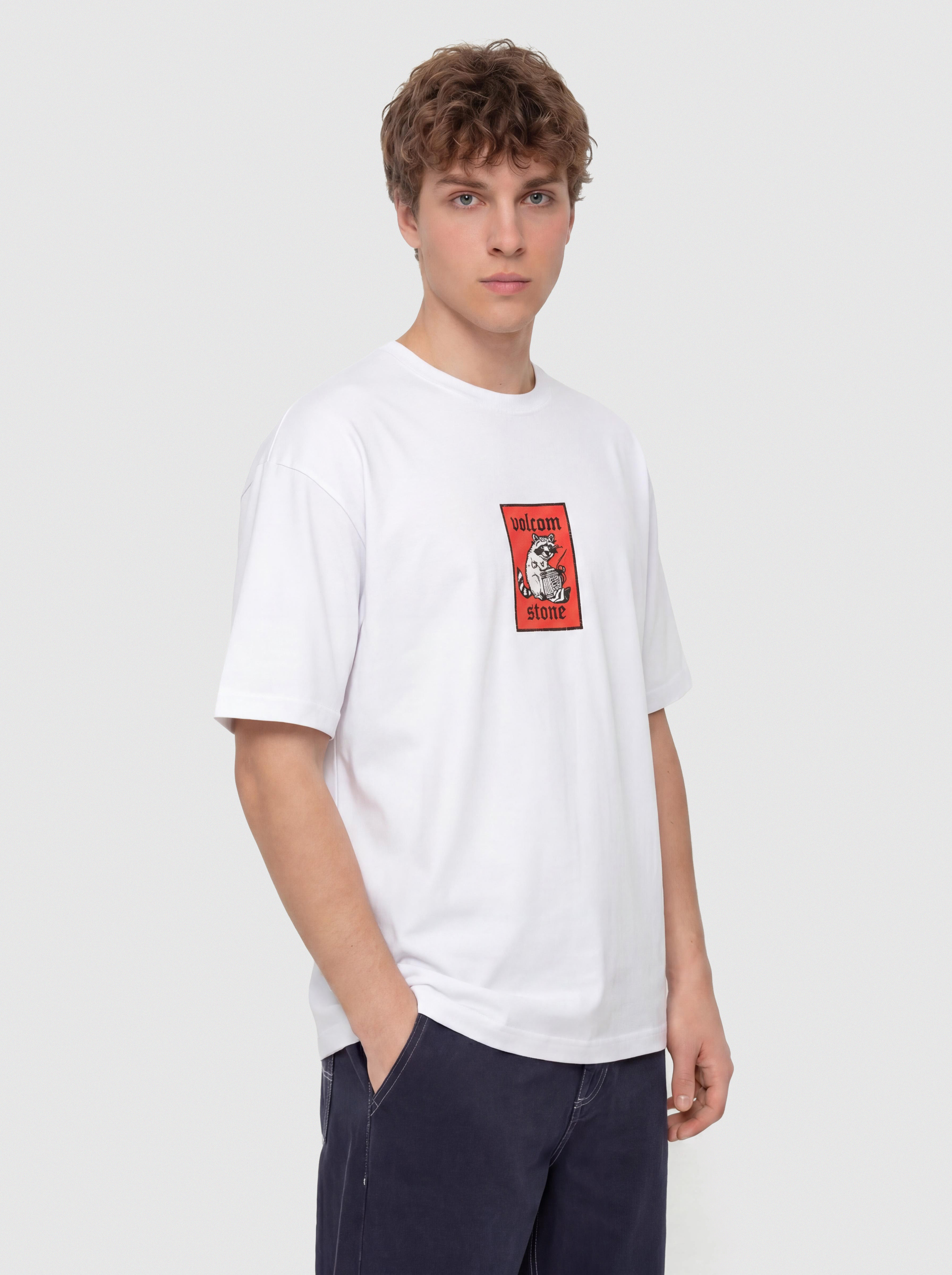 Volcom T-Shirt Rockout (white)
