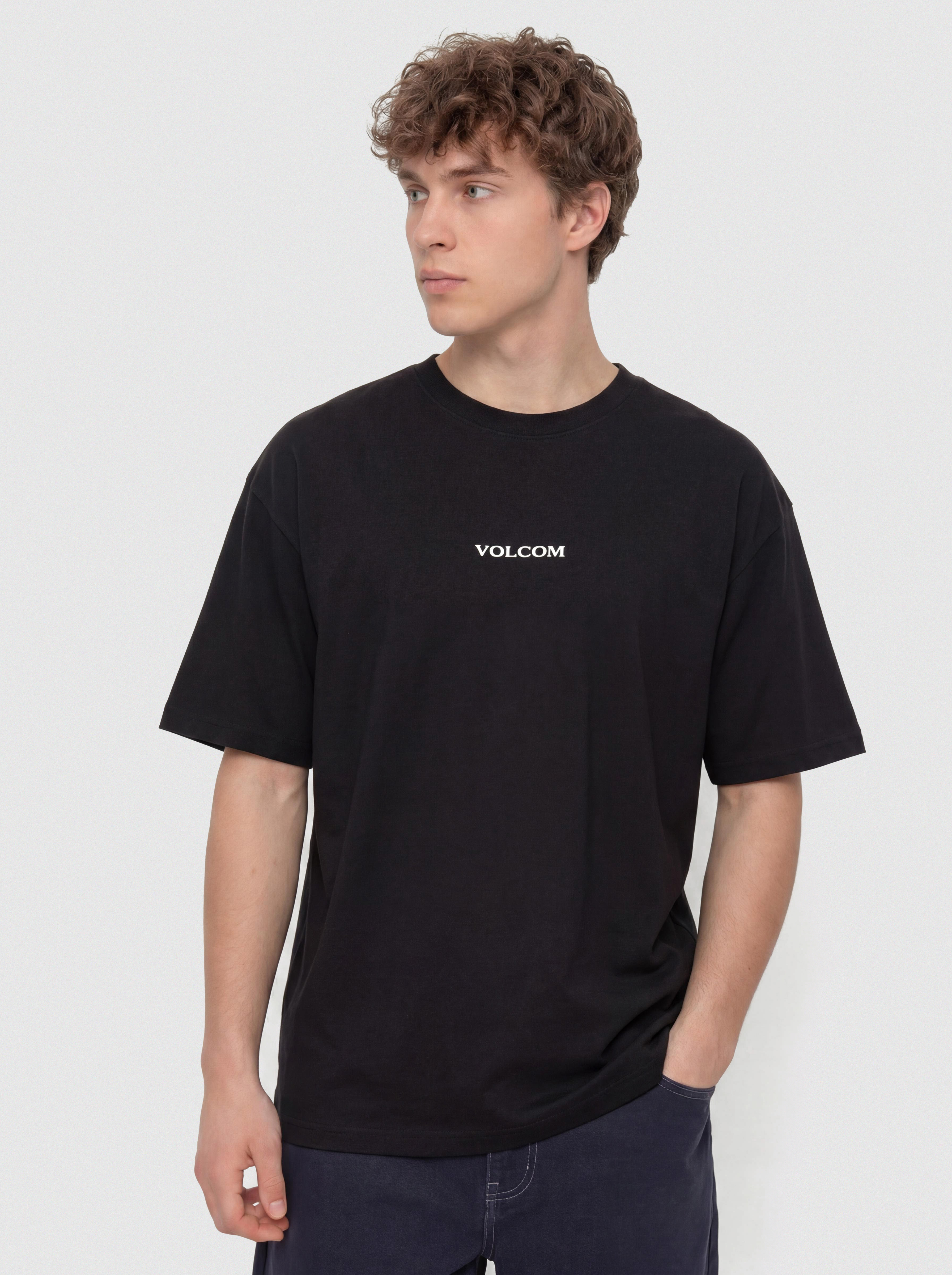 Volcom T-Shirt Volcom Stone Lse (black)