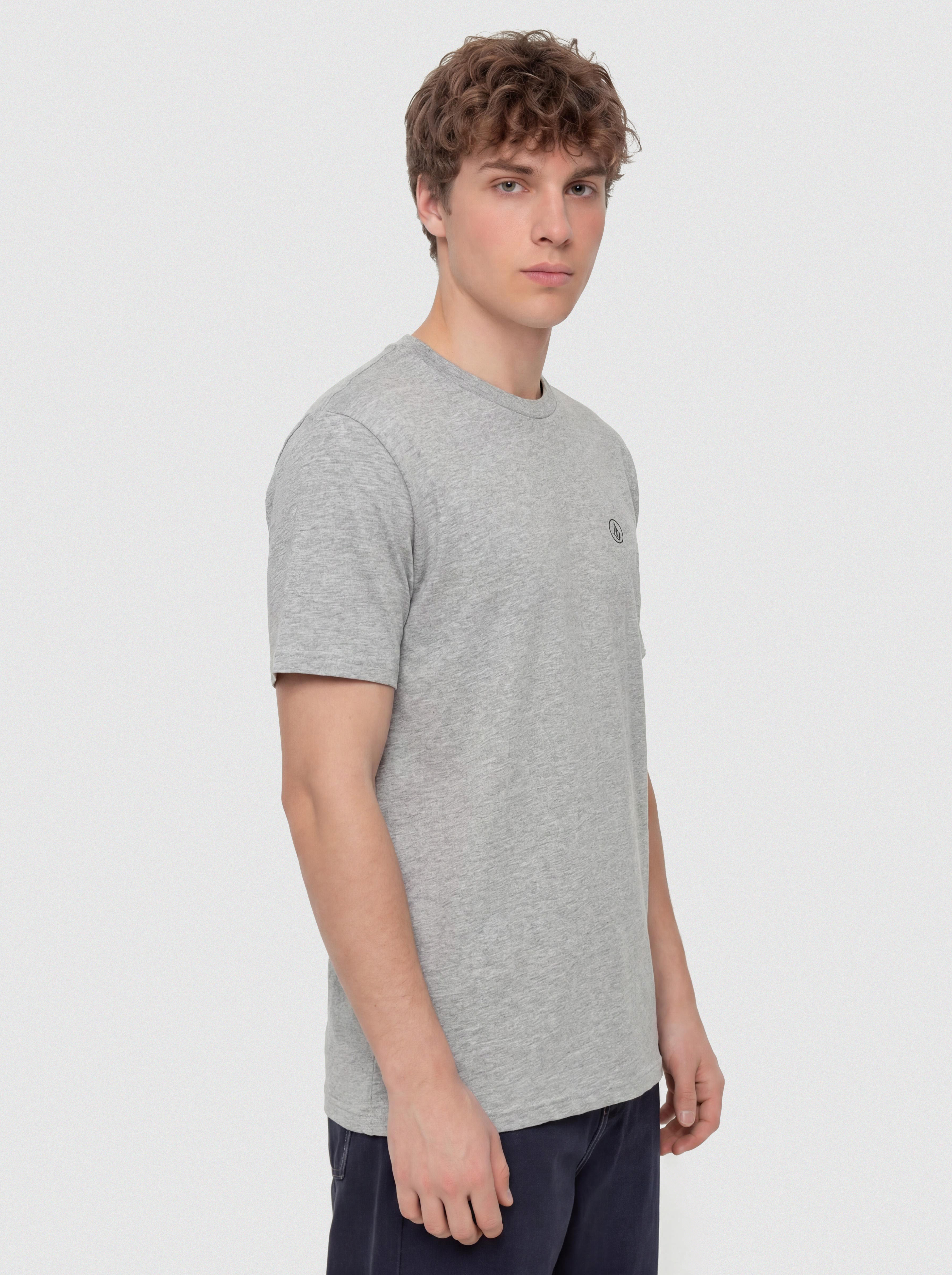 Volcom T-Shirt Circle Blanks Hth (heather grey)