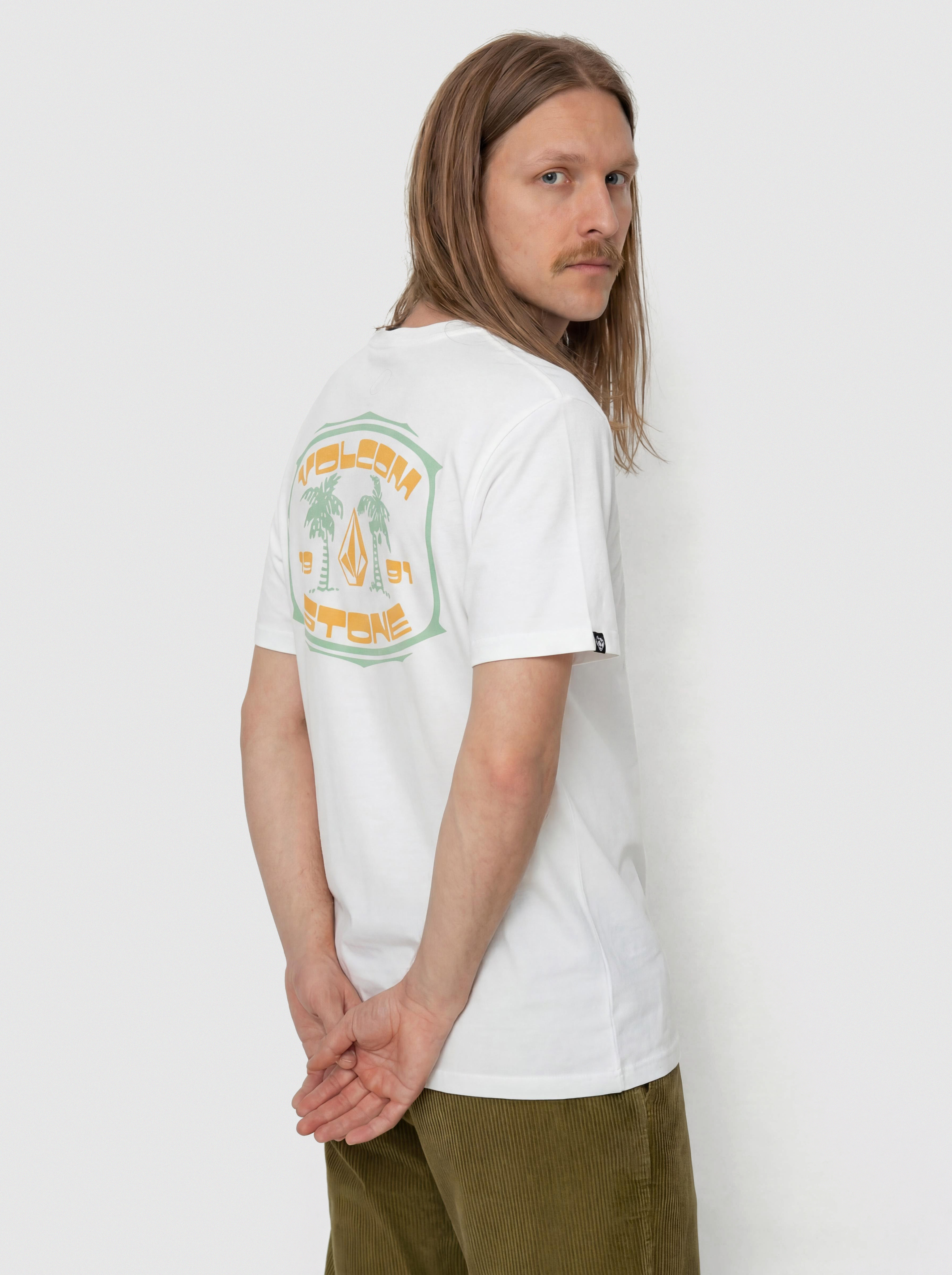Volcom T-Shirt 91 Palm Bsc (white)