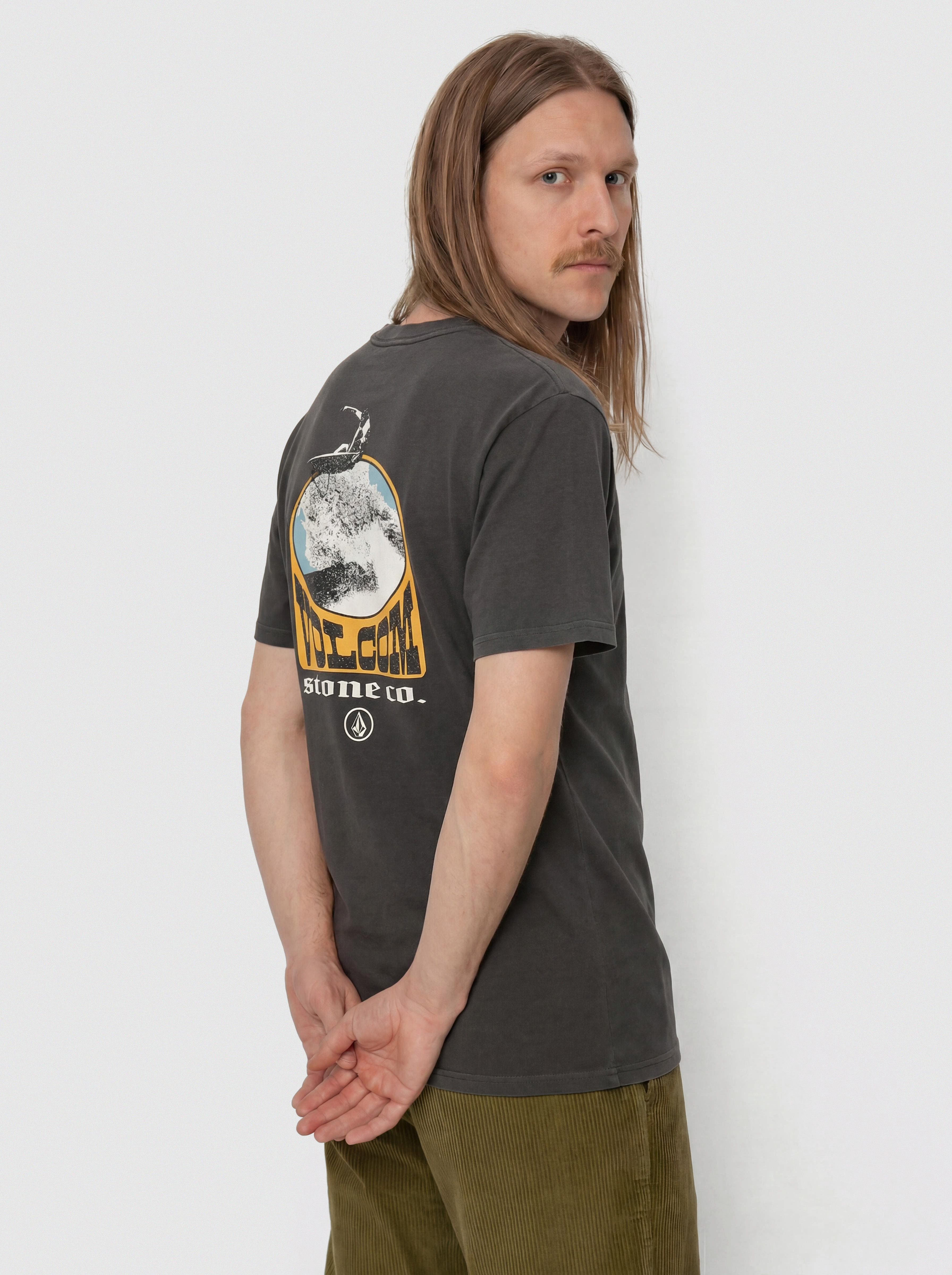 Volcom T-Shirt Zurf Co Pw (black)