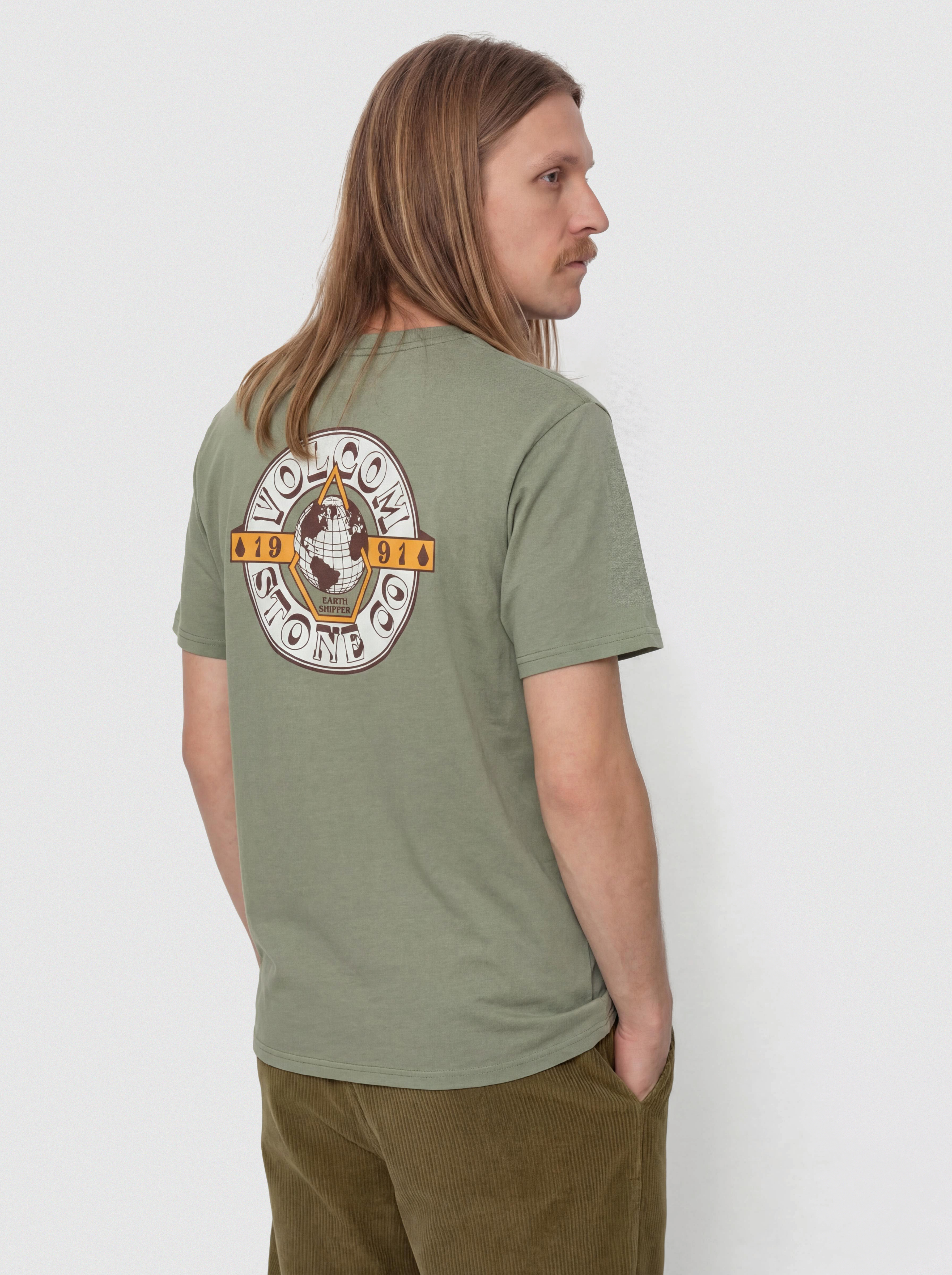 Volcom Globular T-Shirt (brolive)