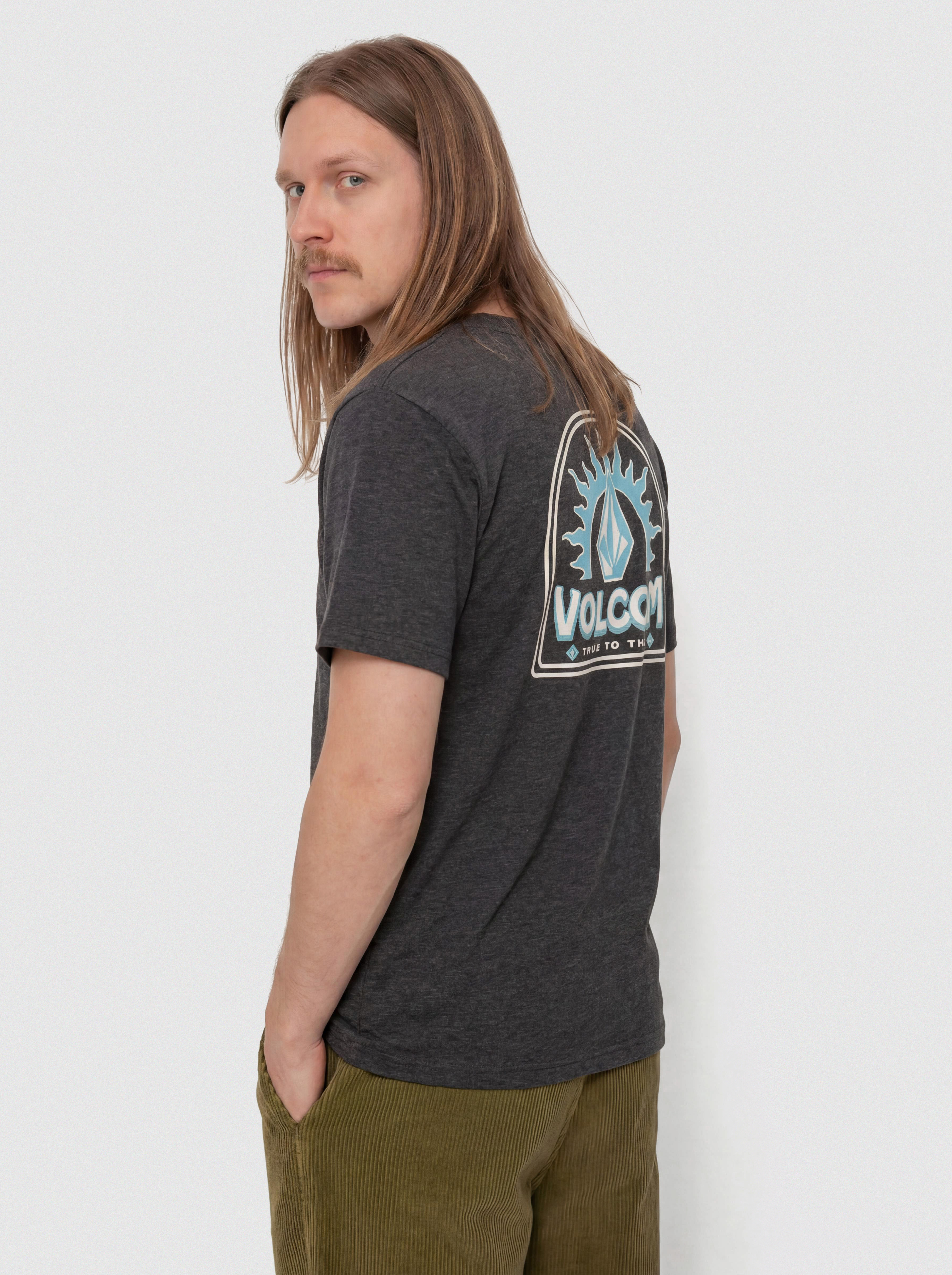 Volcom Solstice Hth T-Shirt (heather black)