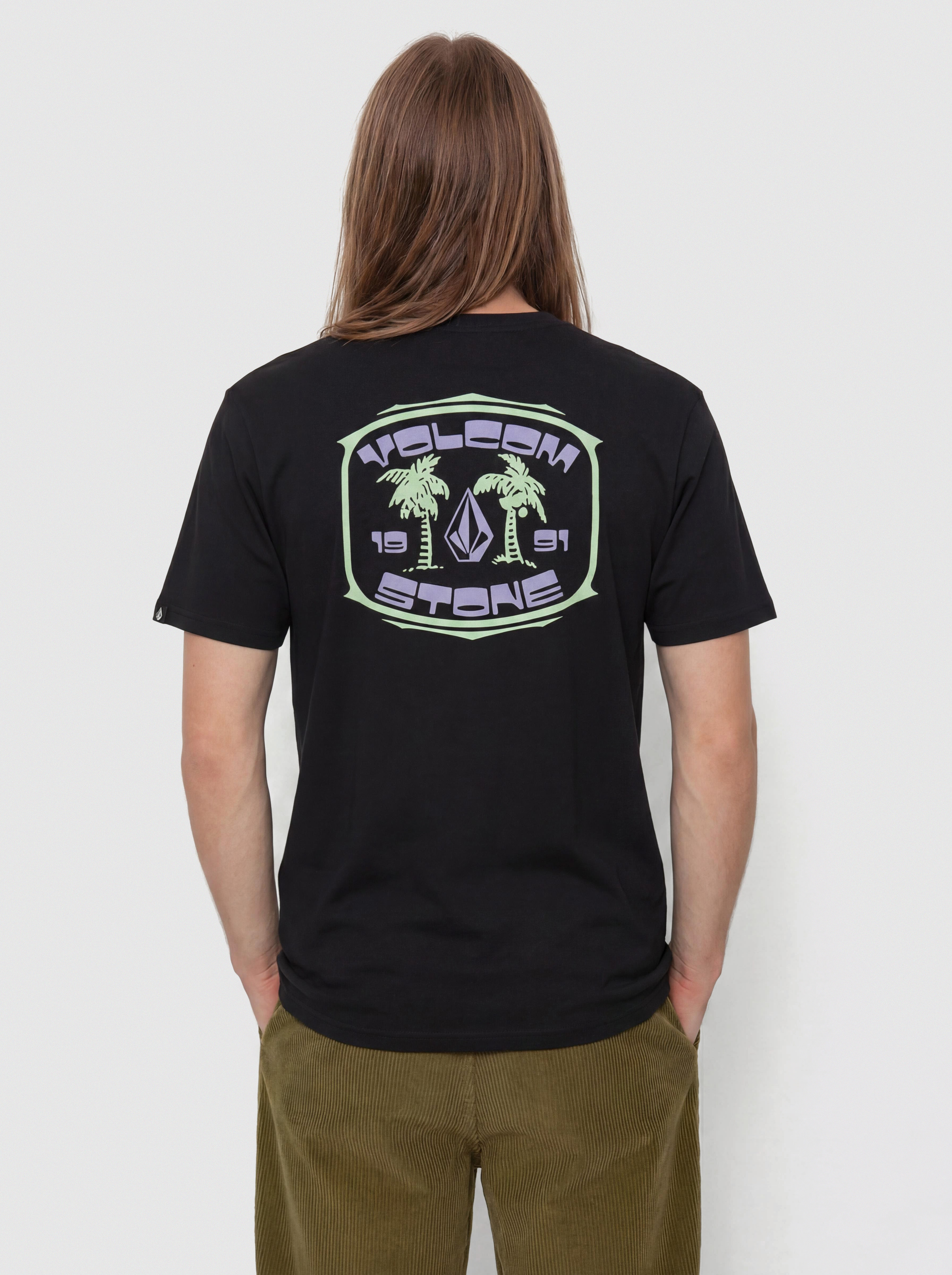 Volcom T-Shirt 91 Palm Bsc (black)