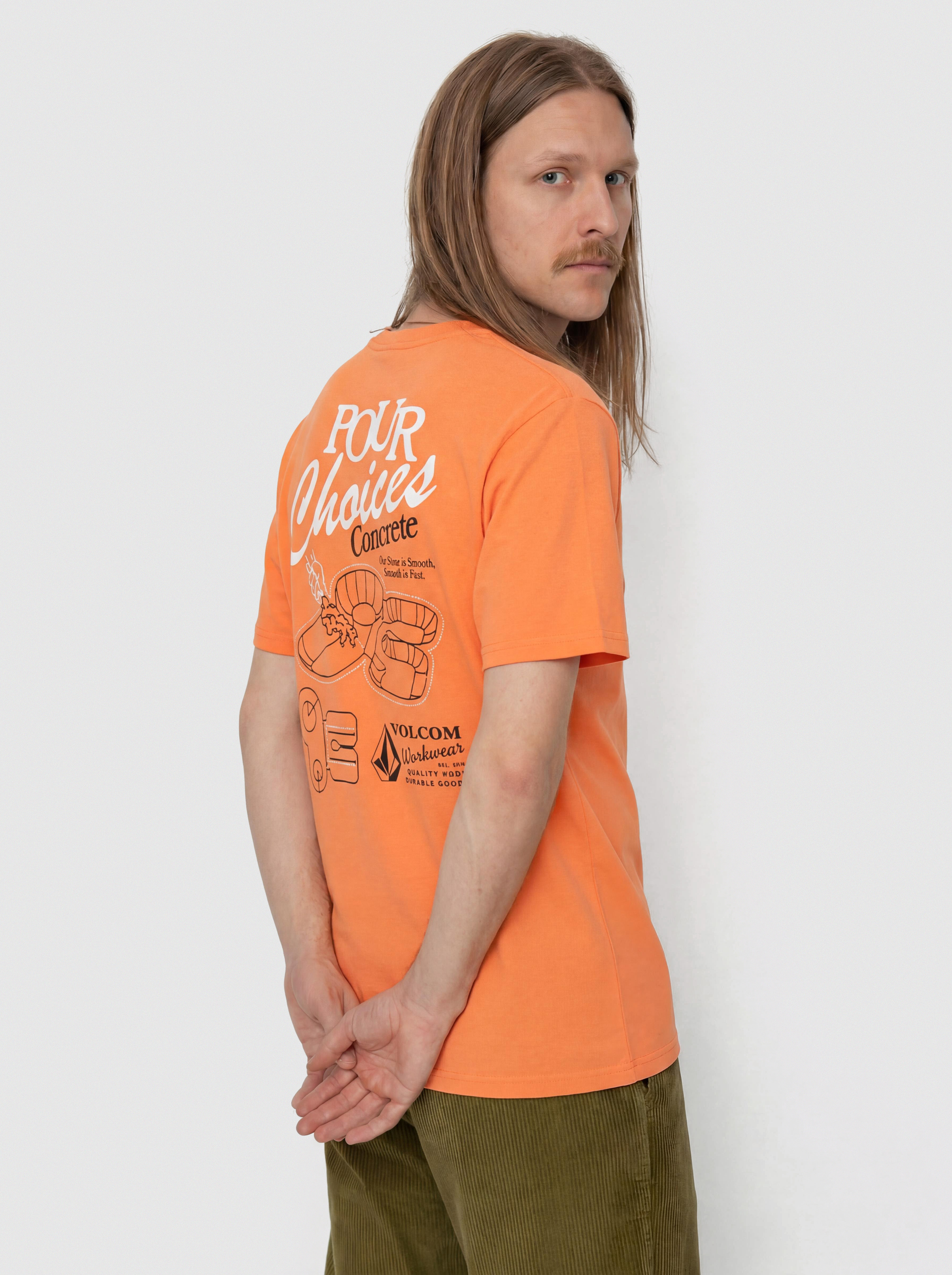 Volcom Pour Choices Bsc T-Shirt (neon orange)