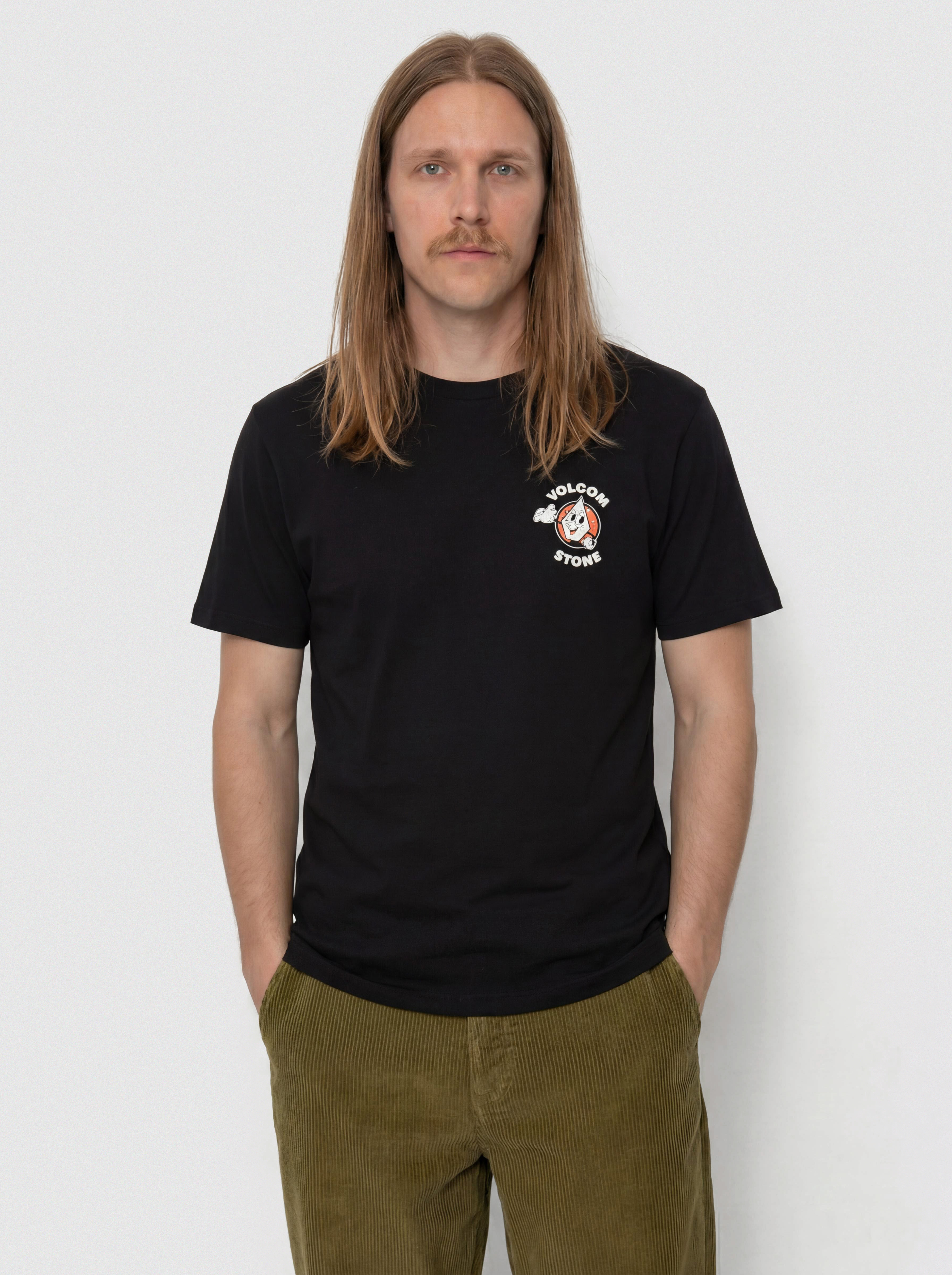 Volcom T-Shirt Miste Stone Bsc (black)