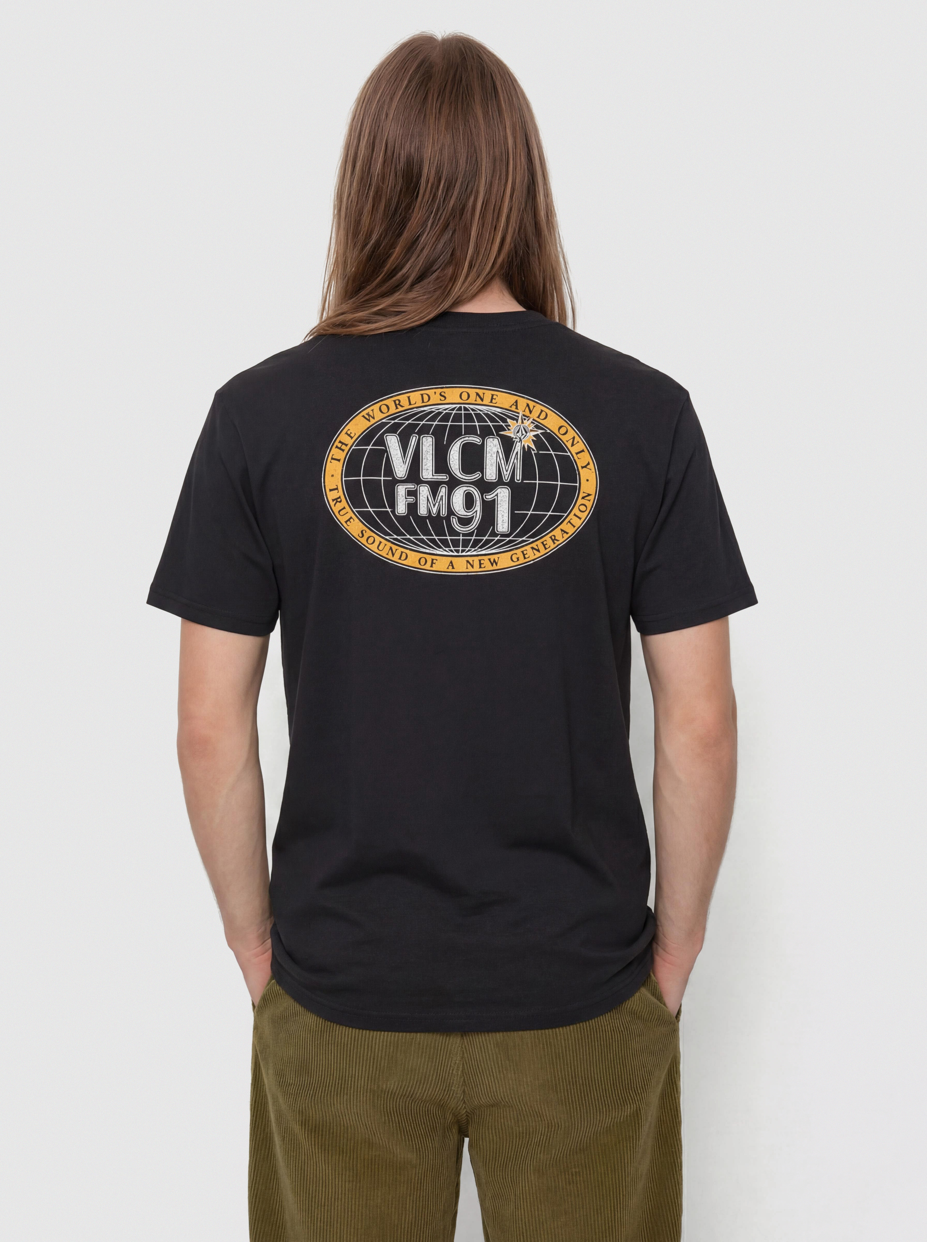 Volcom T-Shirt Tune In (antique black)